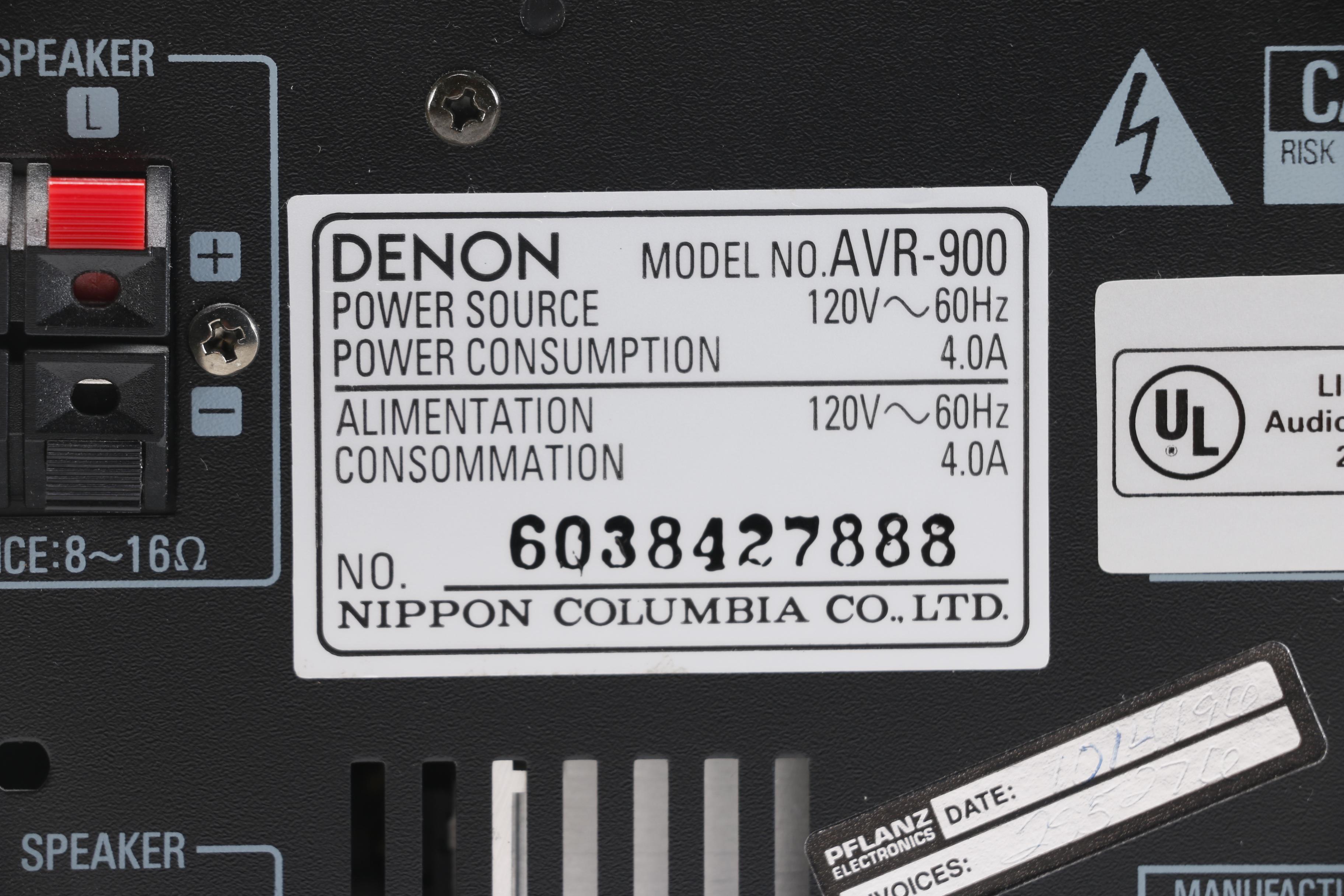 Denon Precision Audio AV Receiver