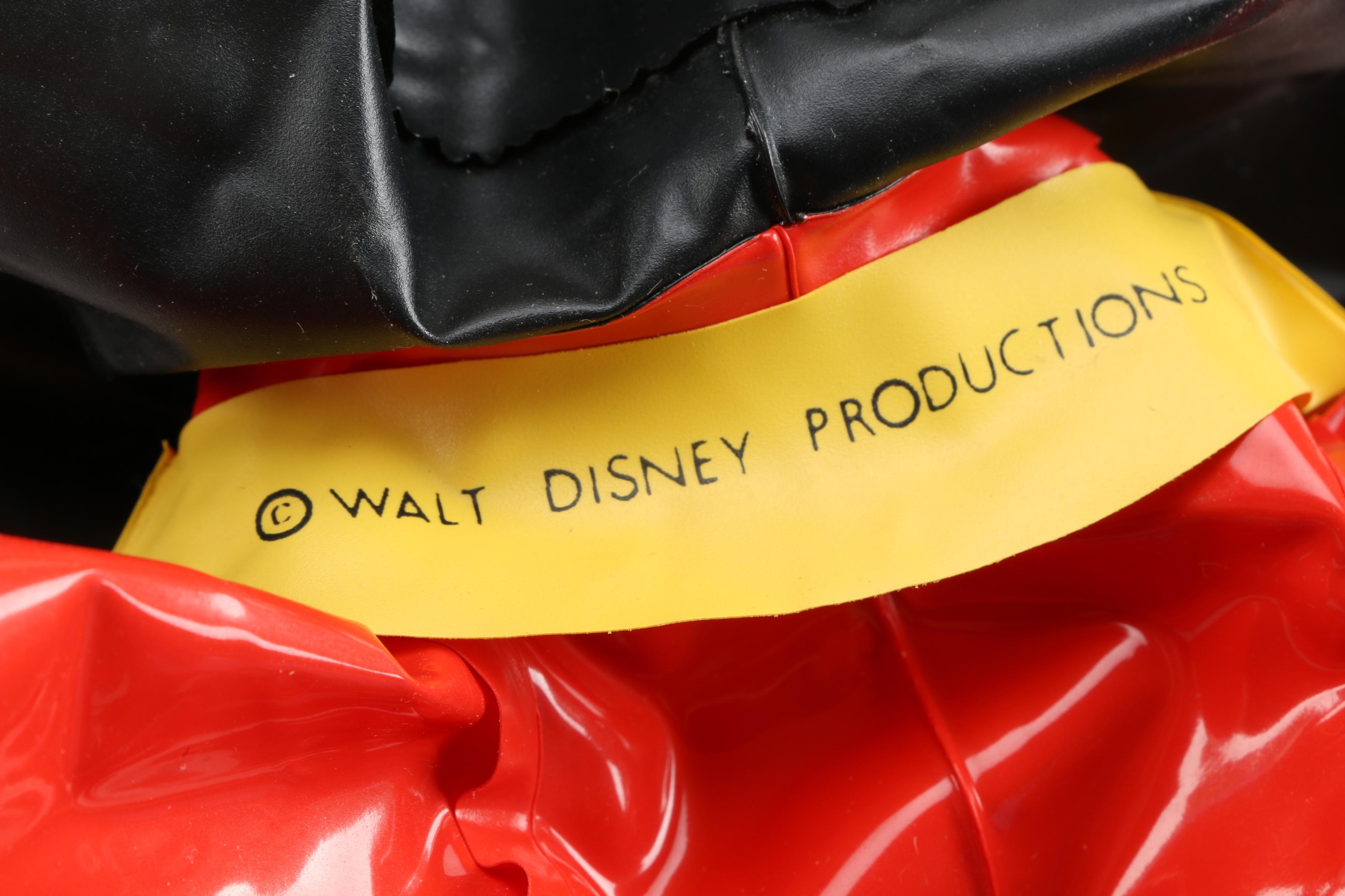 Vintage Mickey Mouse Playhouse, Roller Skates, and Toys