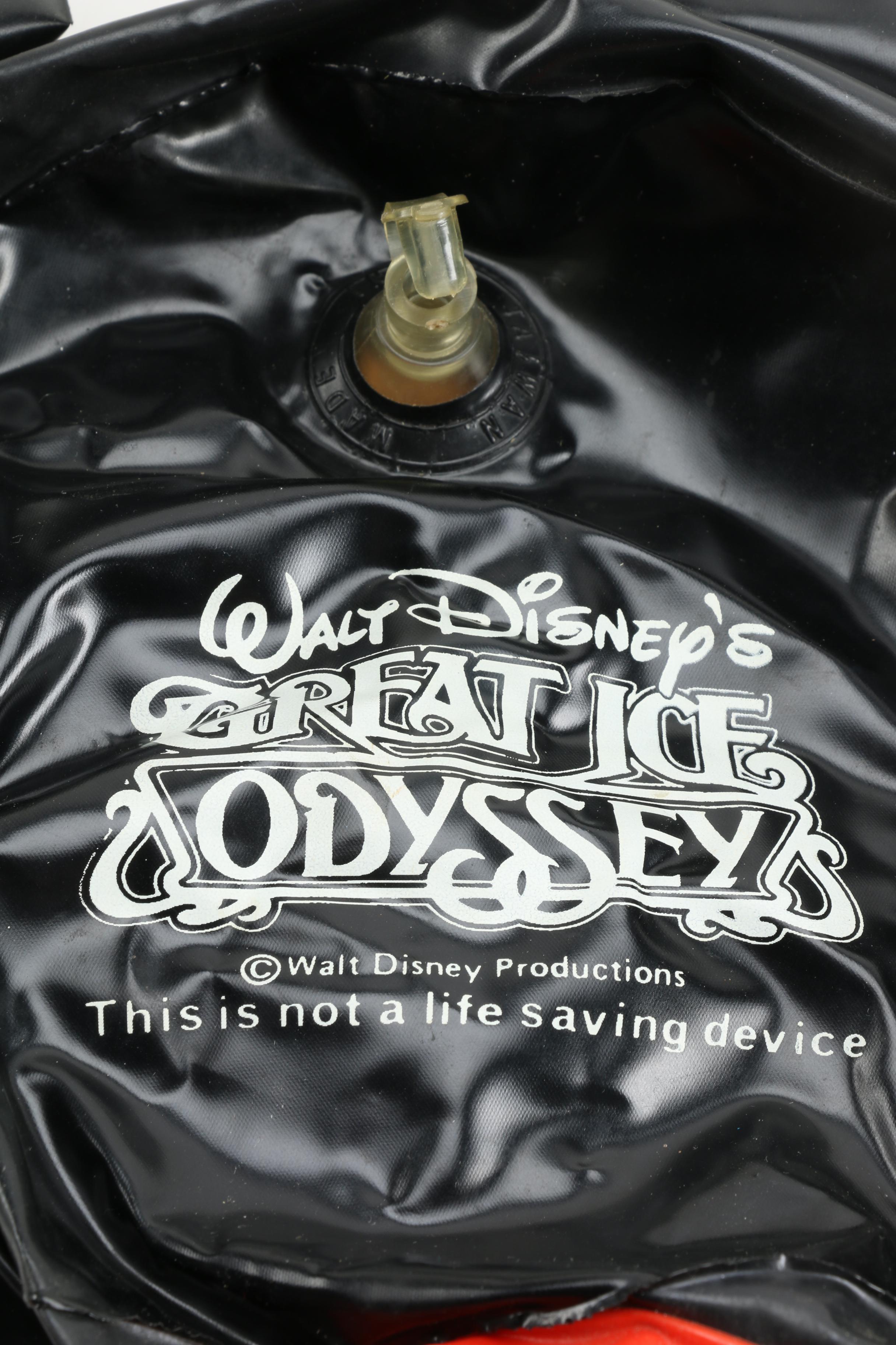 Vintage Mickey Mouse Playhouse, Roller Skates, and Toys