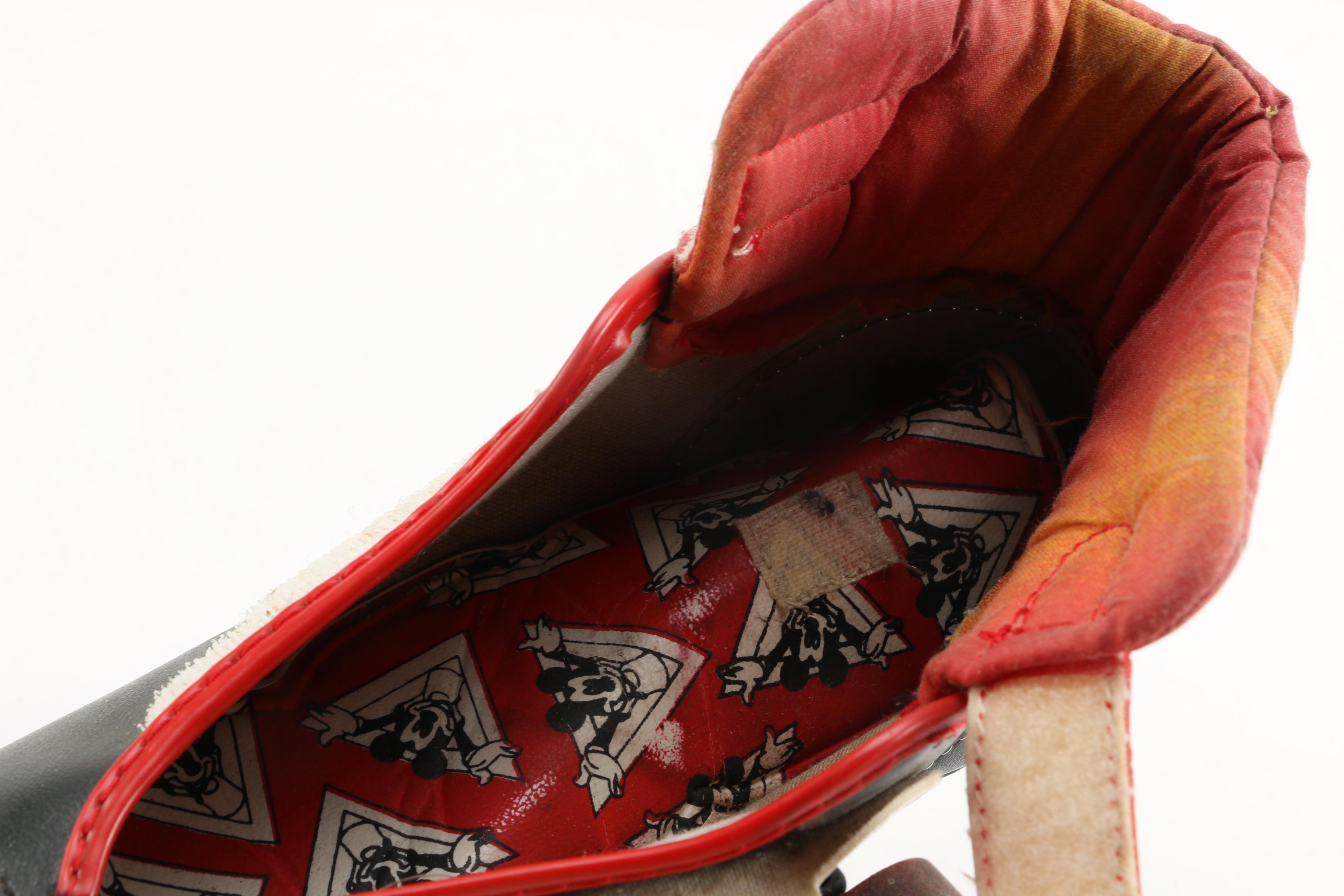 Vintage Mickey Mouse Playhouse, Roller Skates, and Toys