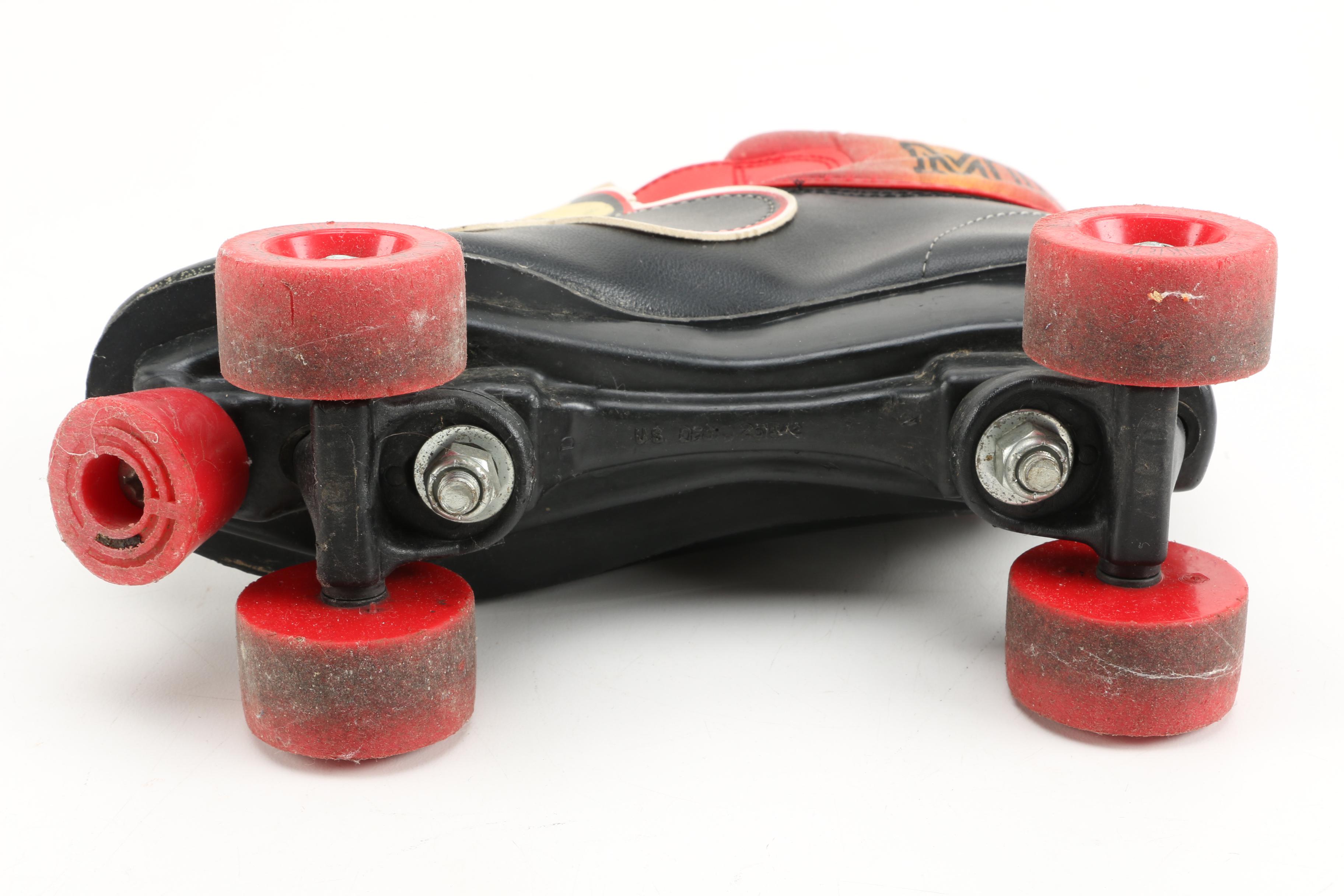 Vintage Mickey Mouse Playhouse, Roller Skates, and Toys