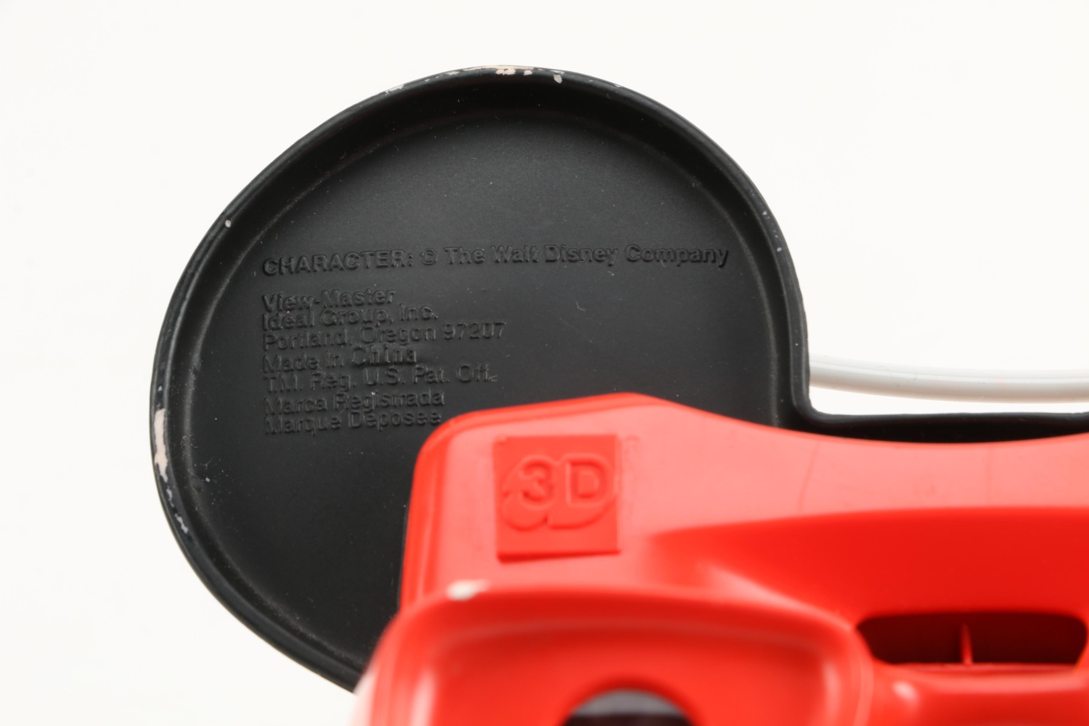 Vintage Mickey Mouse Playhouse, Roller Skates, and Toys