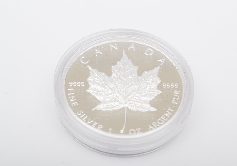 1989 Royal Canadian Mint "Commemorative Maple Leaf Issue" Proof Set