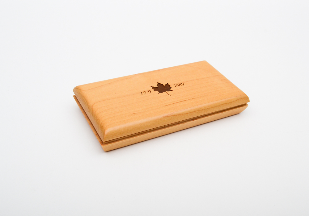 1989 Royal Canadian Mint "Commemorative Maple Leaf Issue" Proof Set