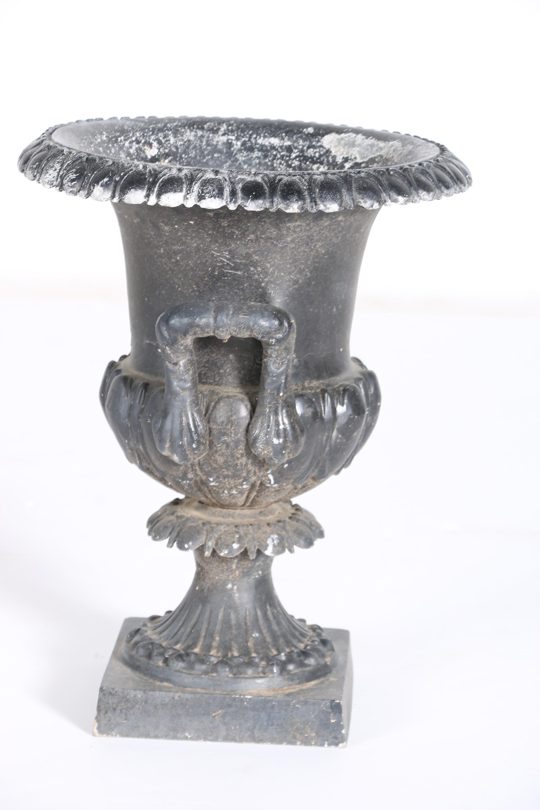 Urn Shaped Metal Planter