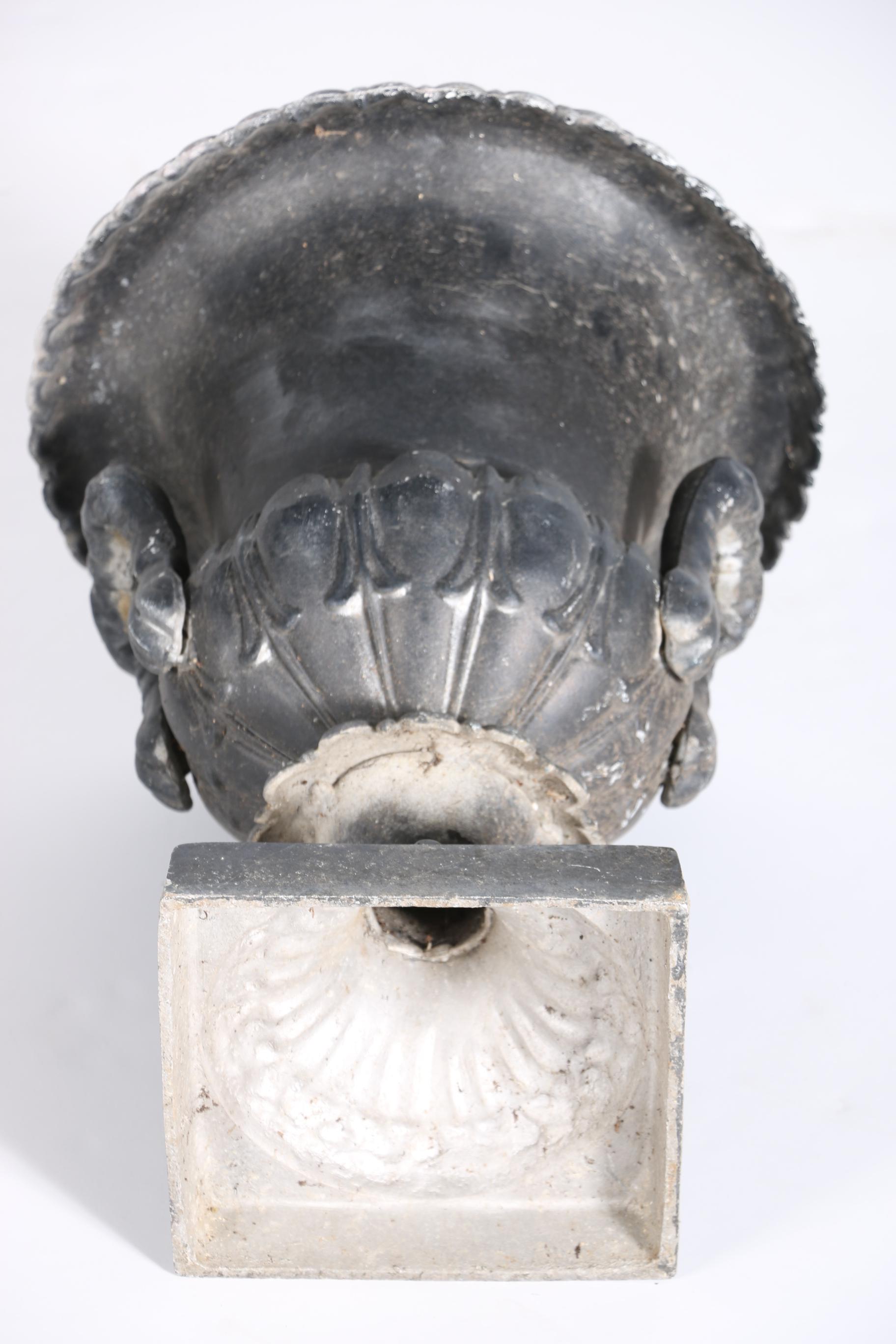 Urn Shaped Metal Planter