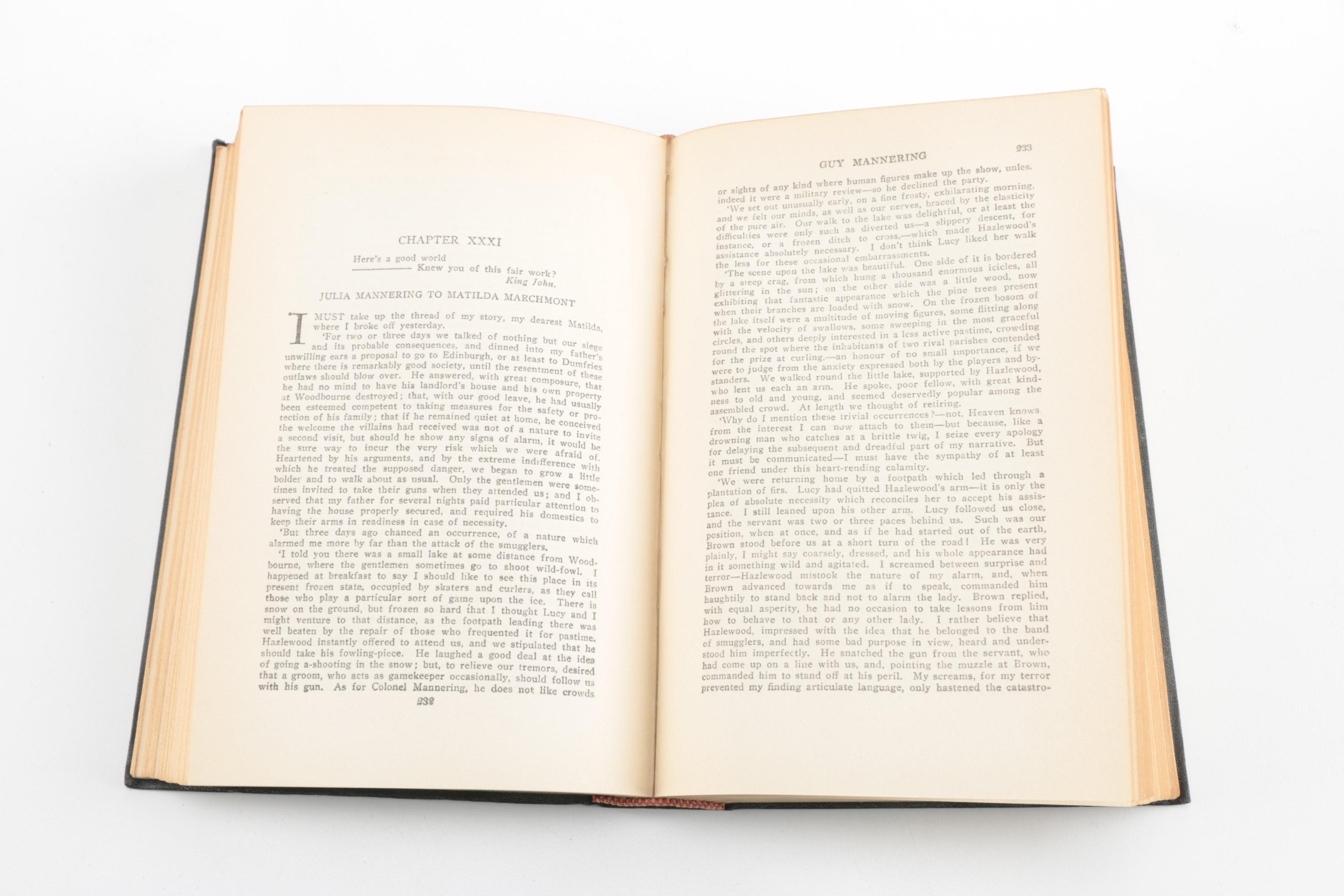 20 Volume Set of Harvard Classics "Shelf of Fiction"