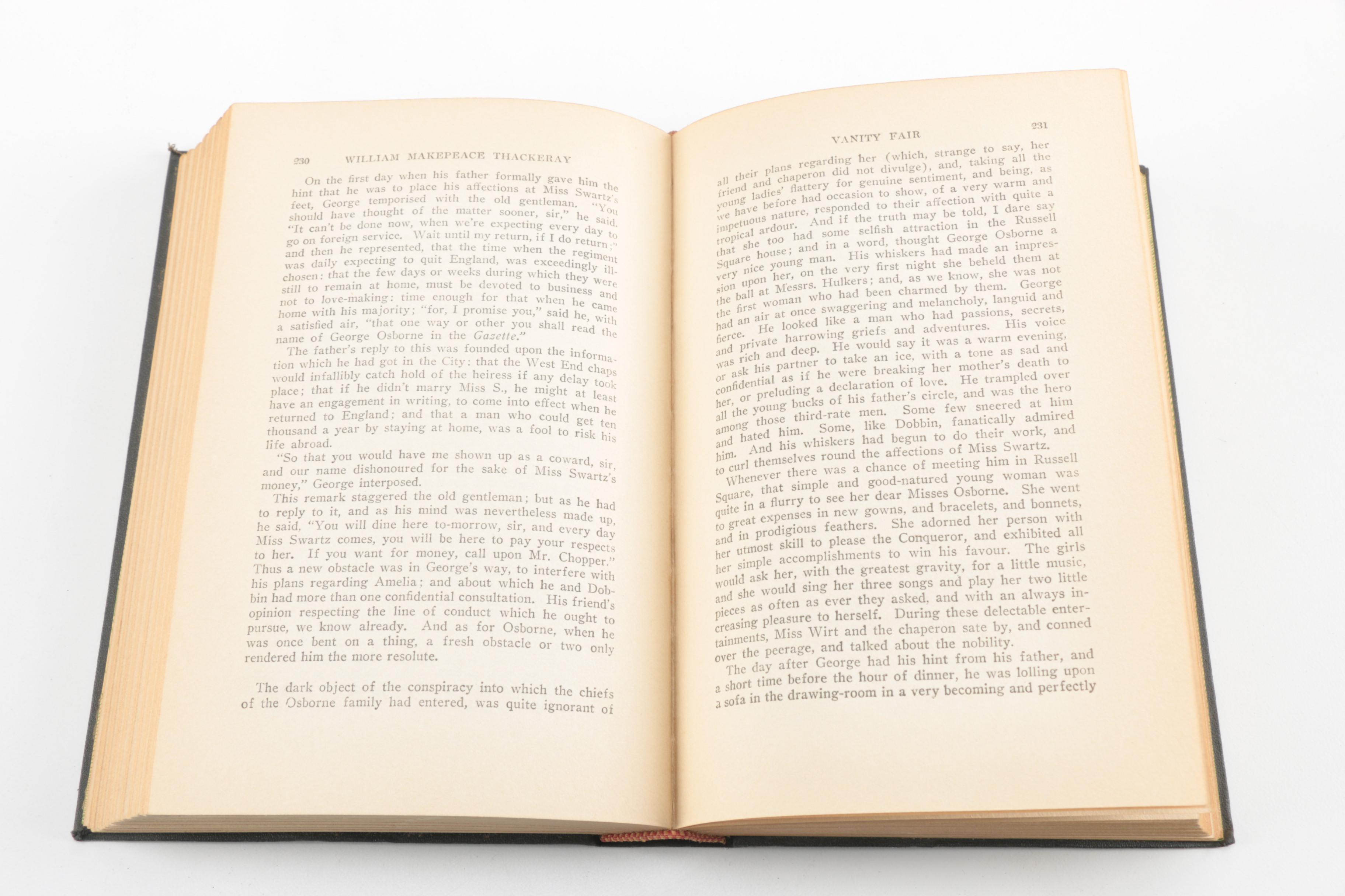 20 Volume Set of Harvard Classics "Shelf of Fiction"