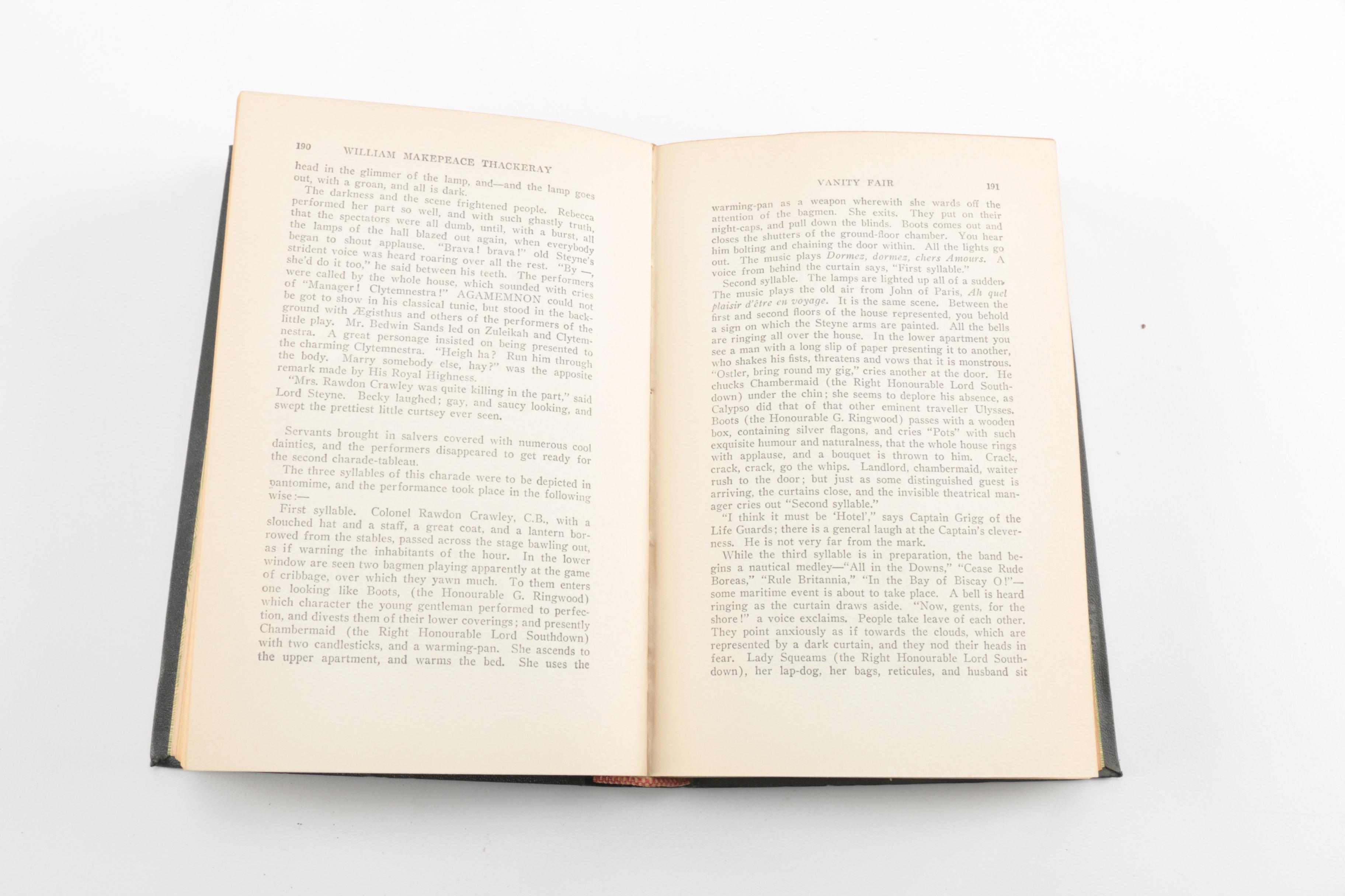 20 Volume Set of Harvard Classics "Shelf of Fiction"