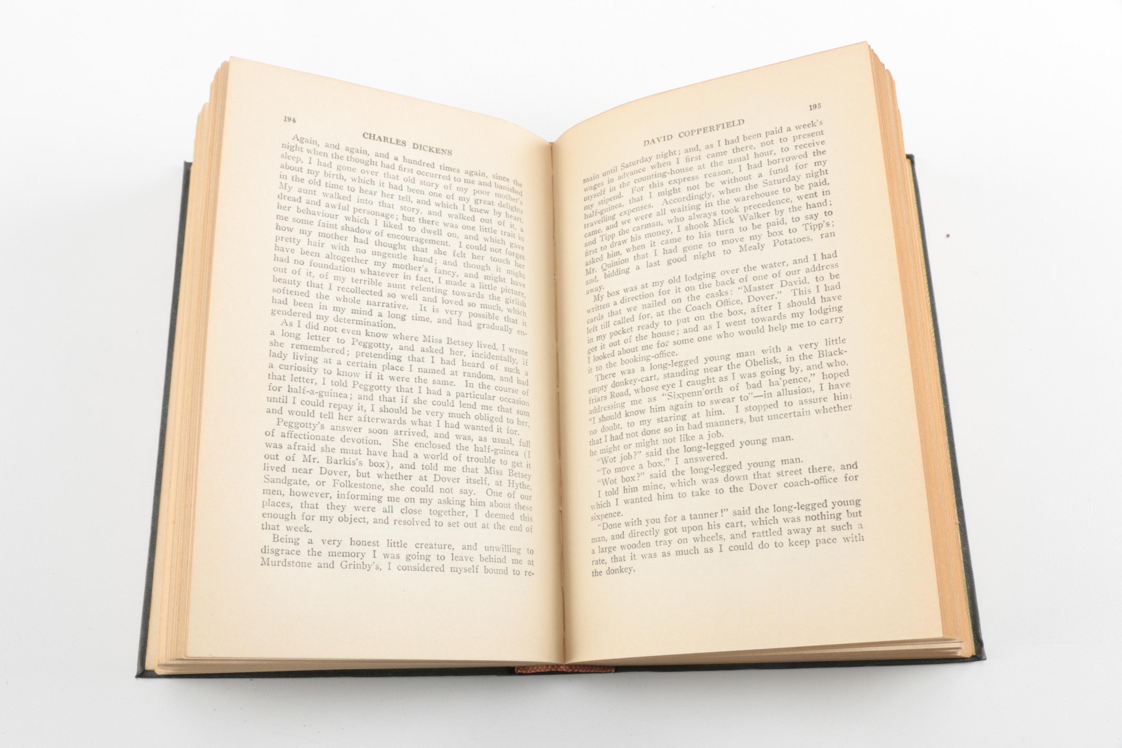 20 Volume Set of Harvard Classics "Shelf of Fiction"