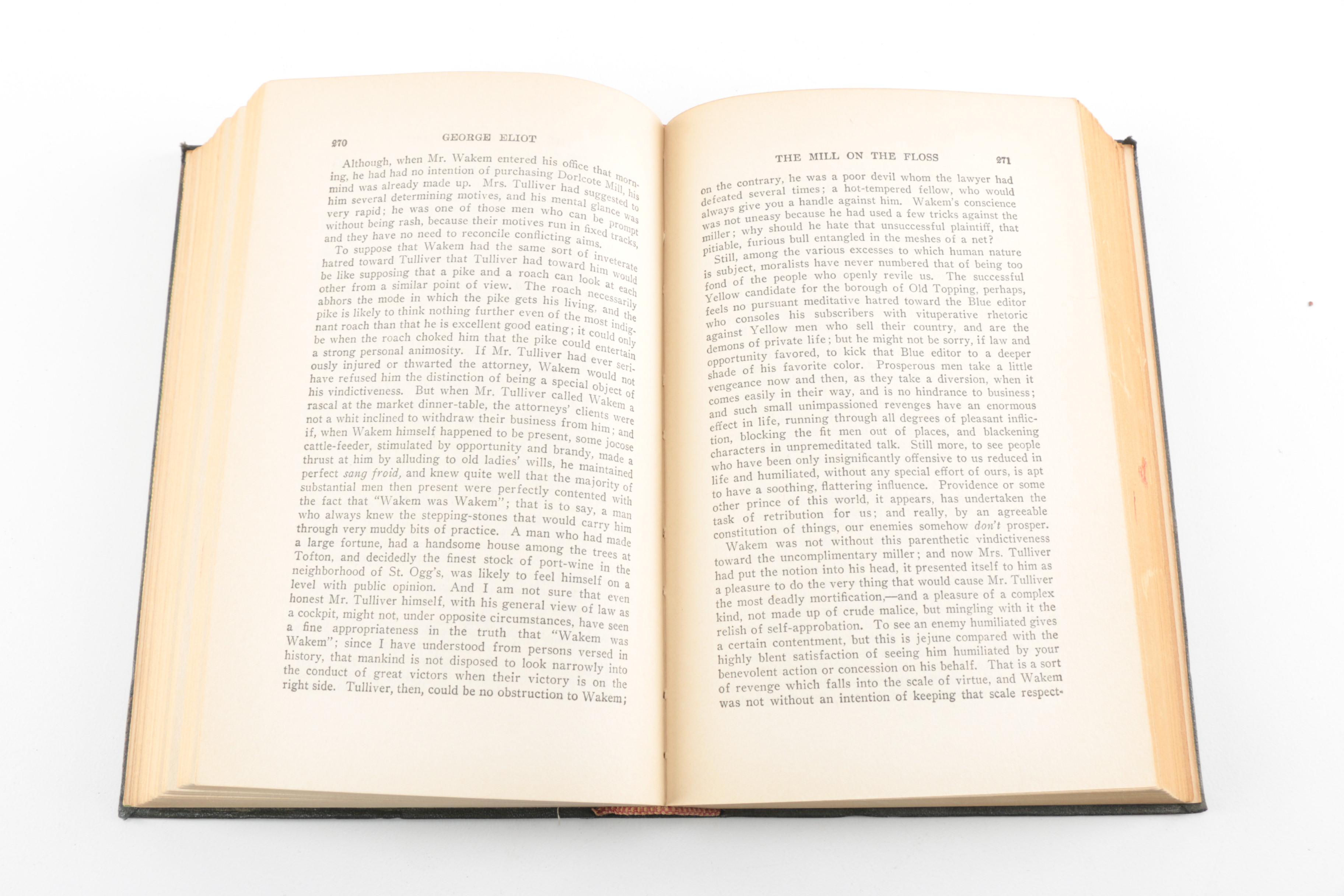 20 Volume Set of Harvard Classics "Shelf of Fiction"