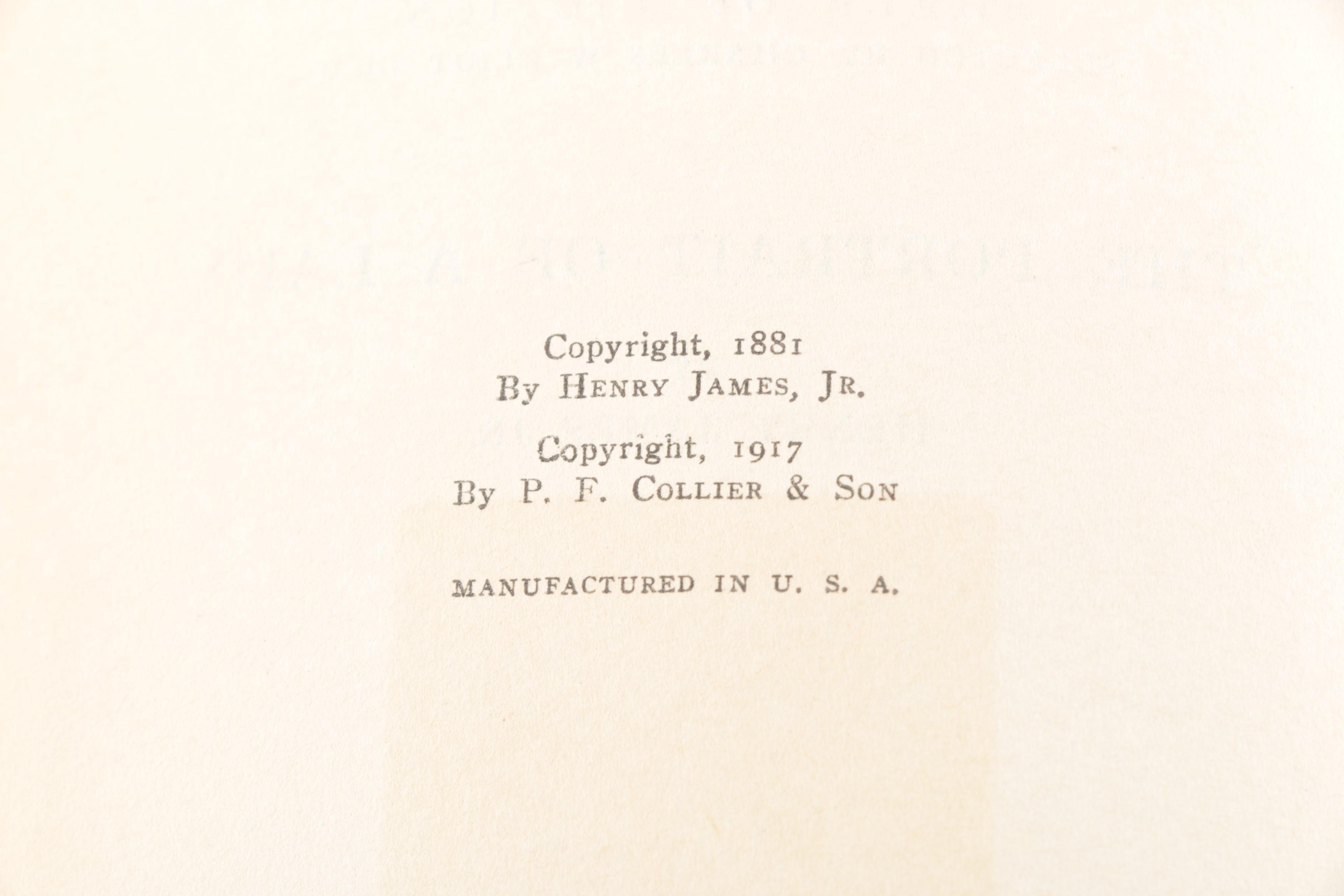 20 Volume Set of Harvard Classics "Shelf of Fiction"