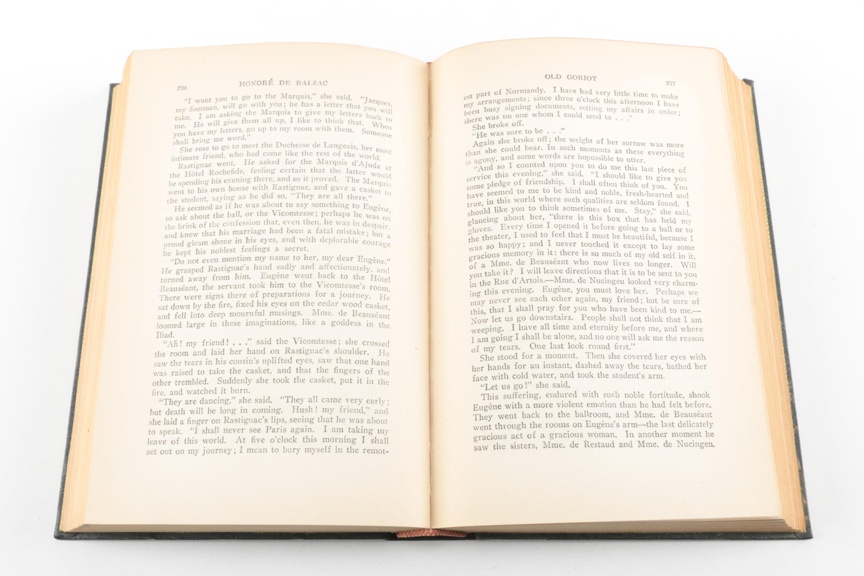 20 Volume Set of Harvard Classics "Shelf of Fiction"