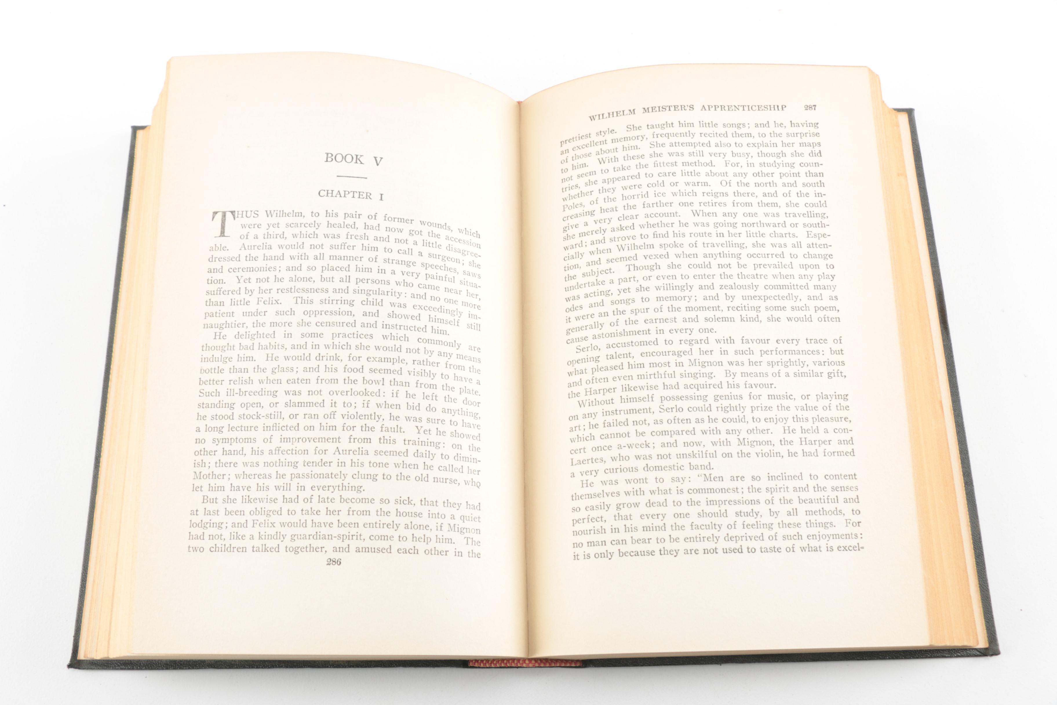 20 Volume Set of Harvard Classics "Shelf of Fiction"