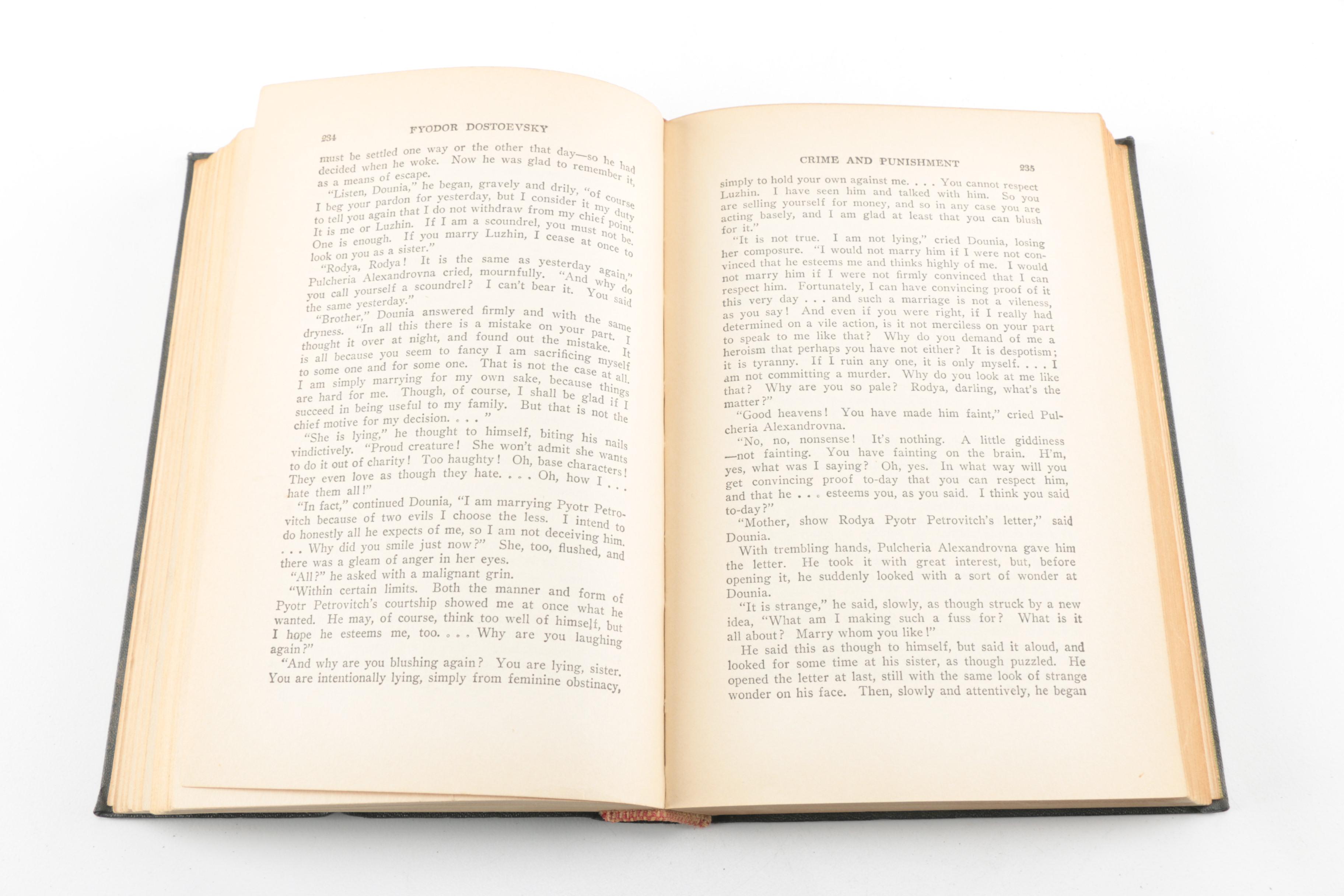 20 Volume Set of Harvard Classics "Shelf of Fiction"