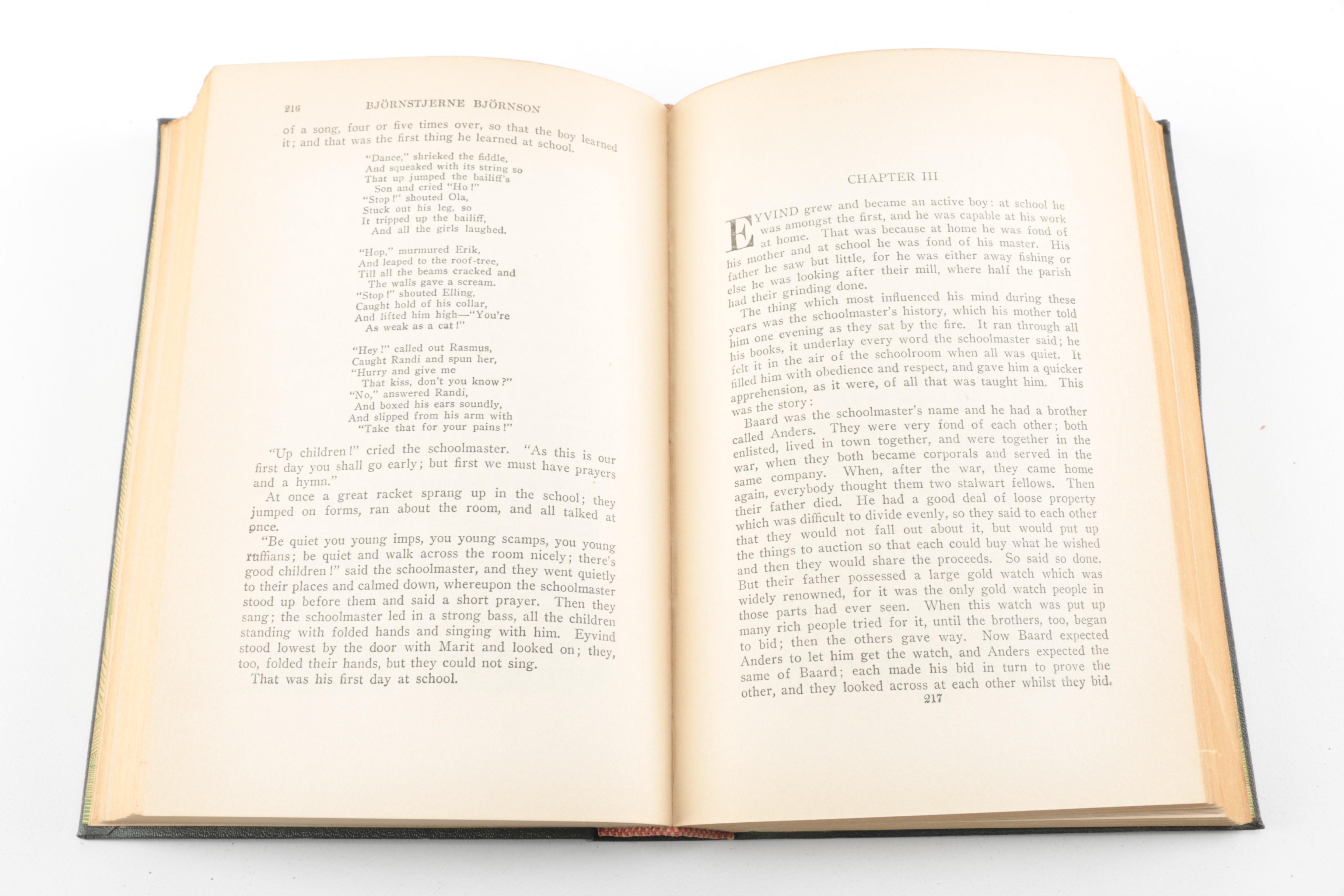 20 Volume Set of Harvard Classics "Shelf of Fiction"