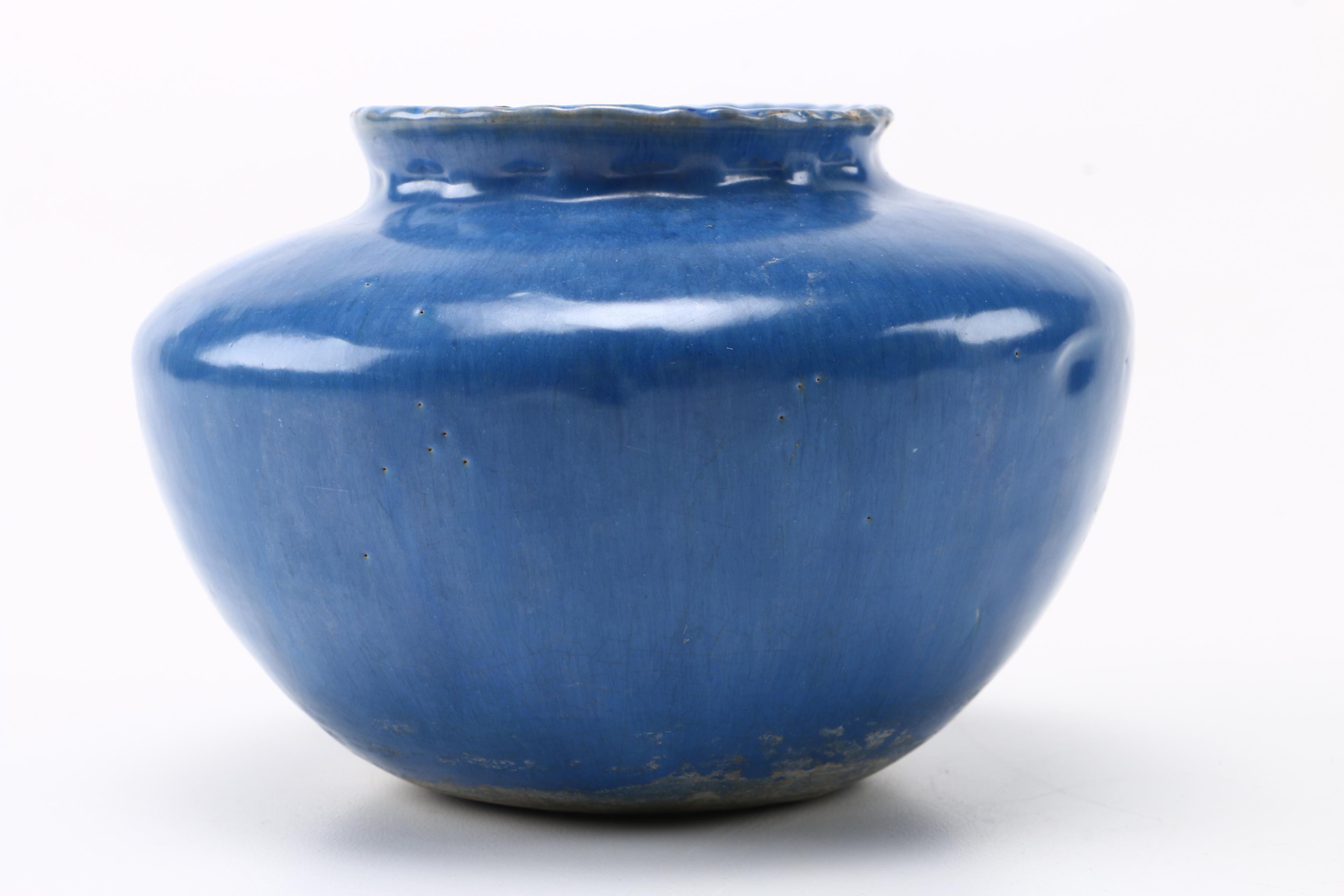 1920-40 Henry A. Graack Fort Ticonderoga Pottery Vase