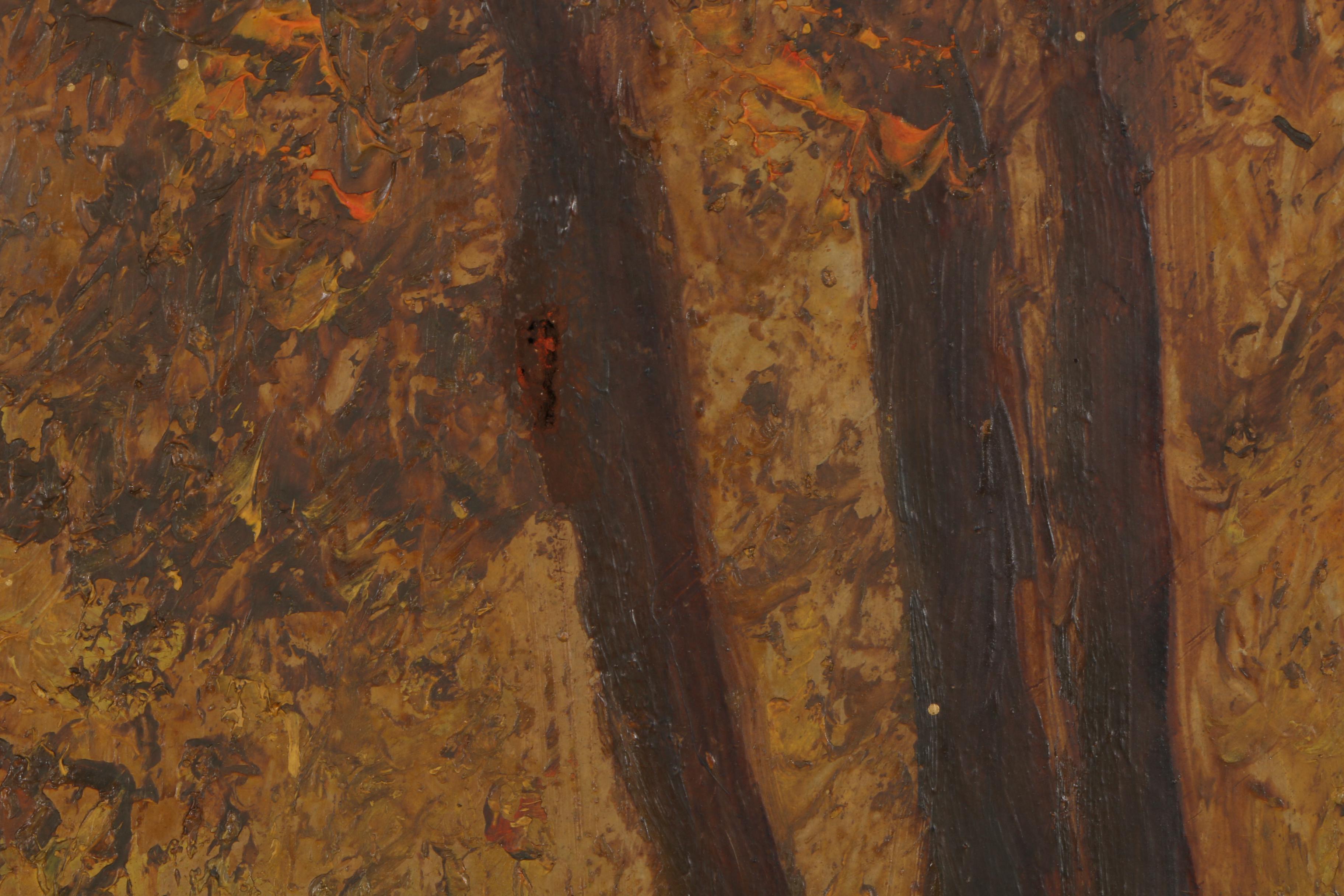 László Neogrády 1931 Oil on Canvas "A Quiet Stream"