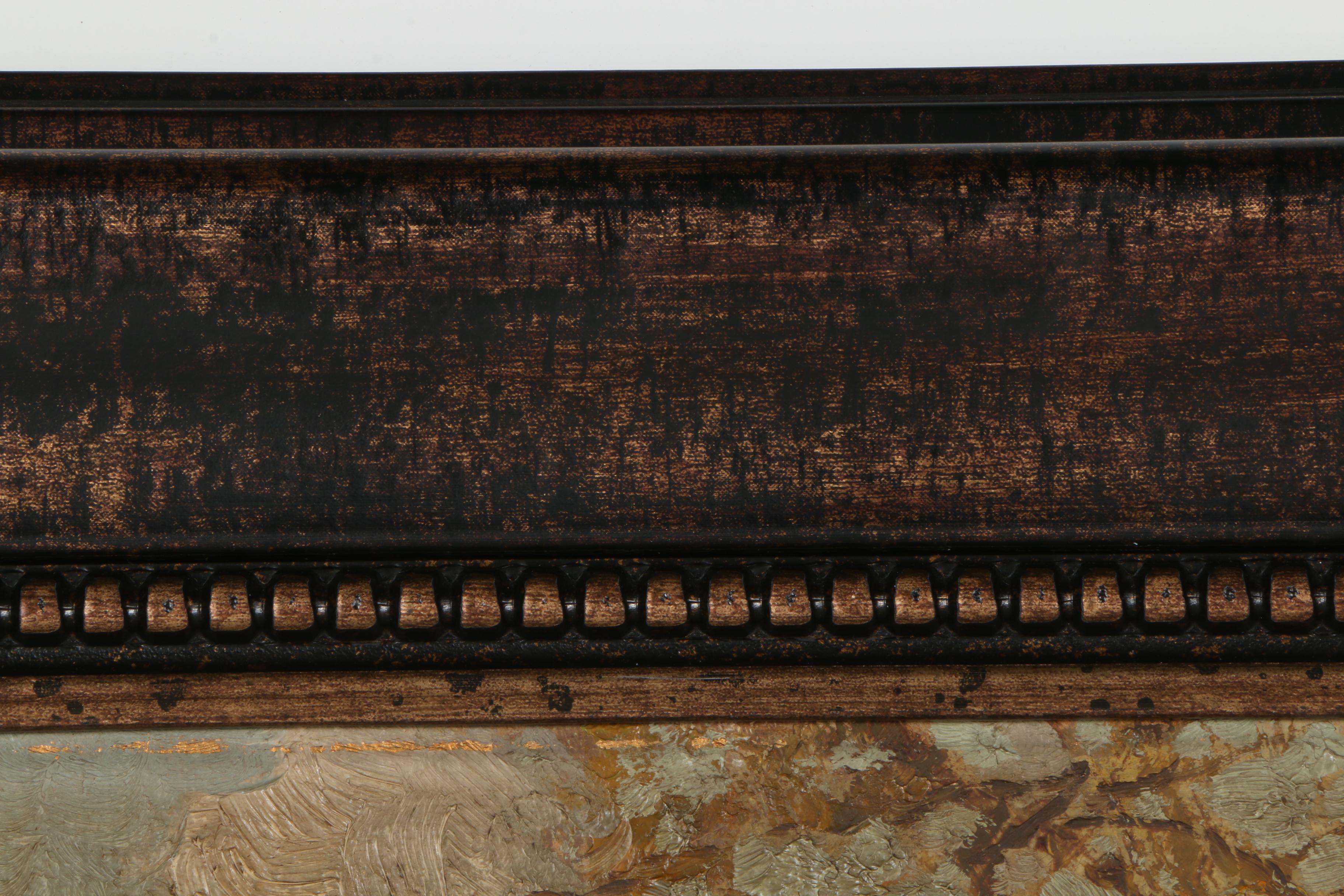 László Neogrády 1931 Oil on Canvas "A Quiet Stream"