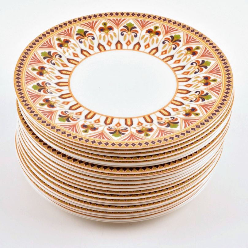 Large Set of Queen's "Imari" China