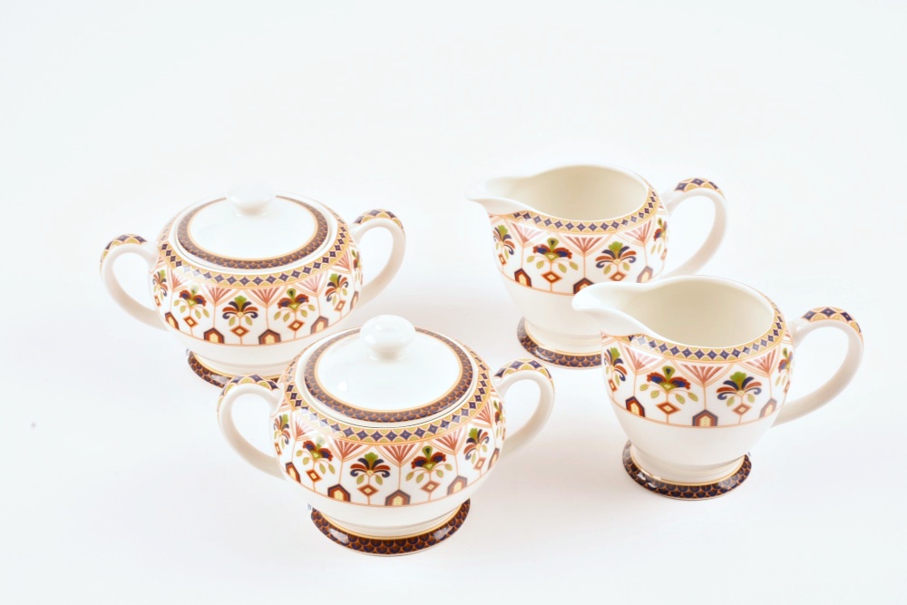 Large Set of Queen's "Imari" China