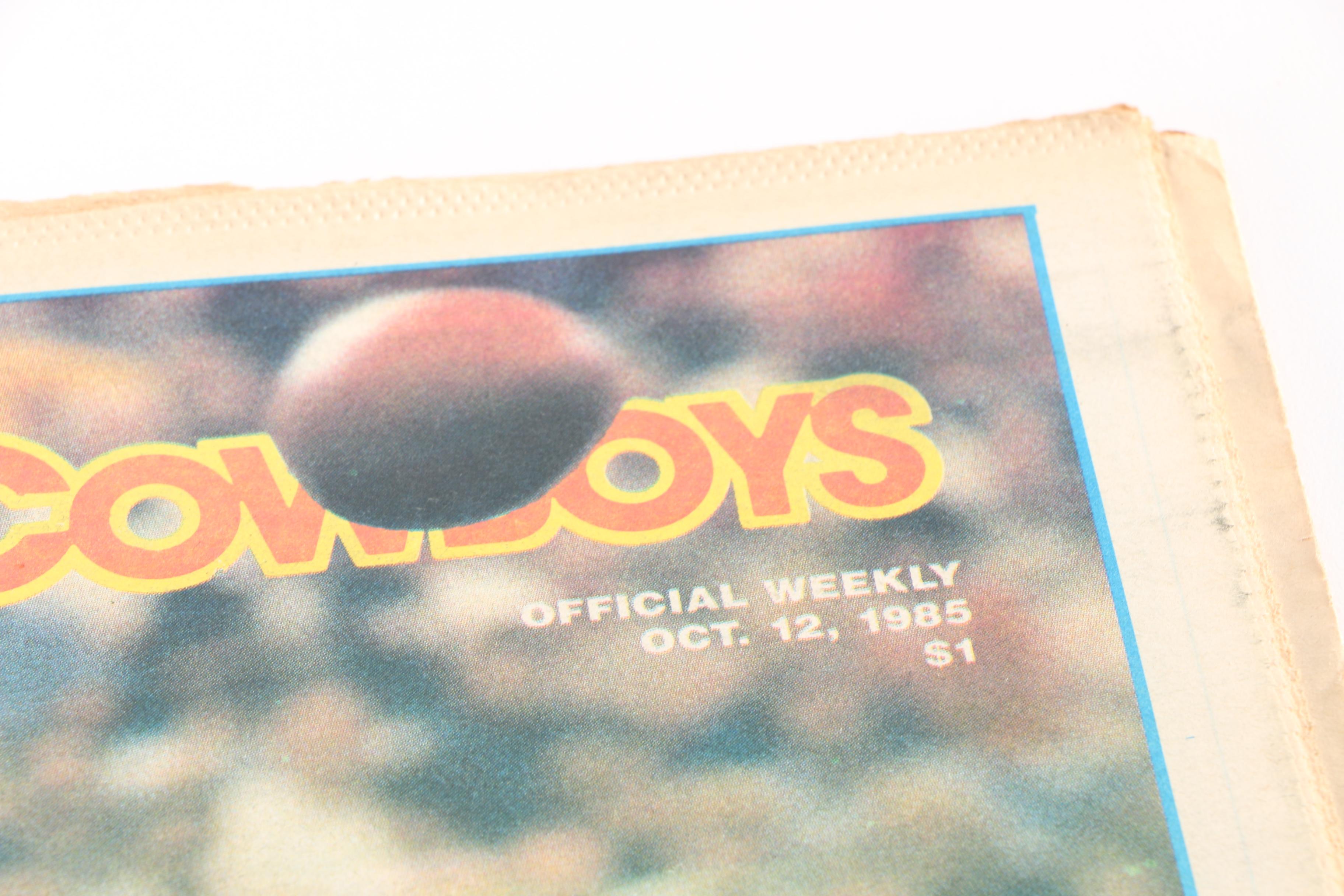 Collection of "Dallas Cowboys" Newspapers