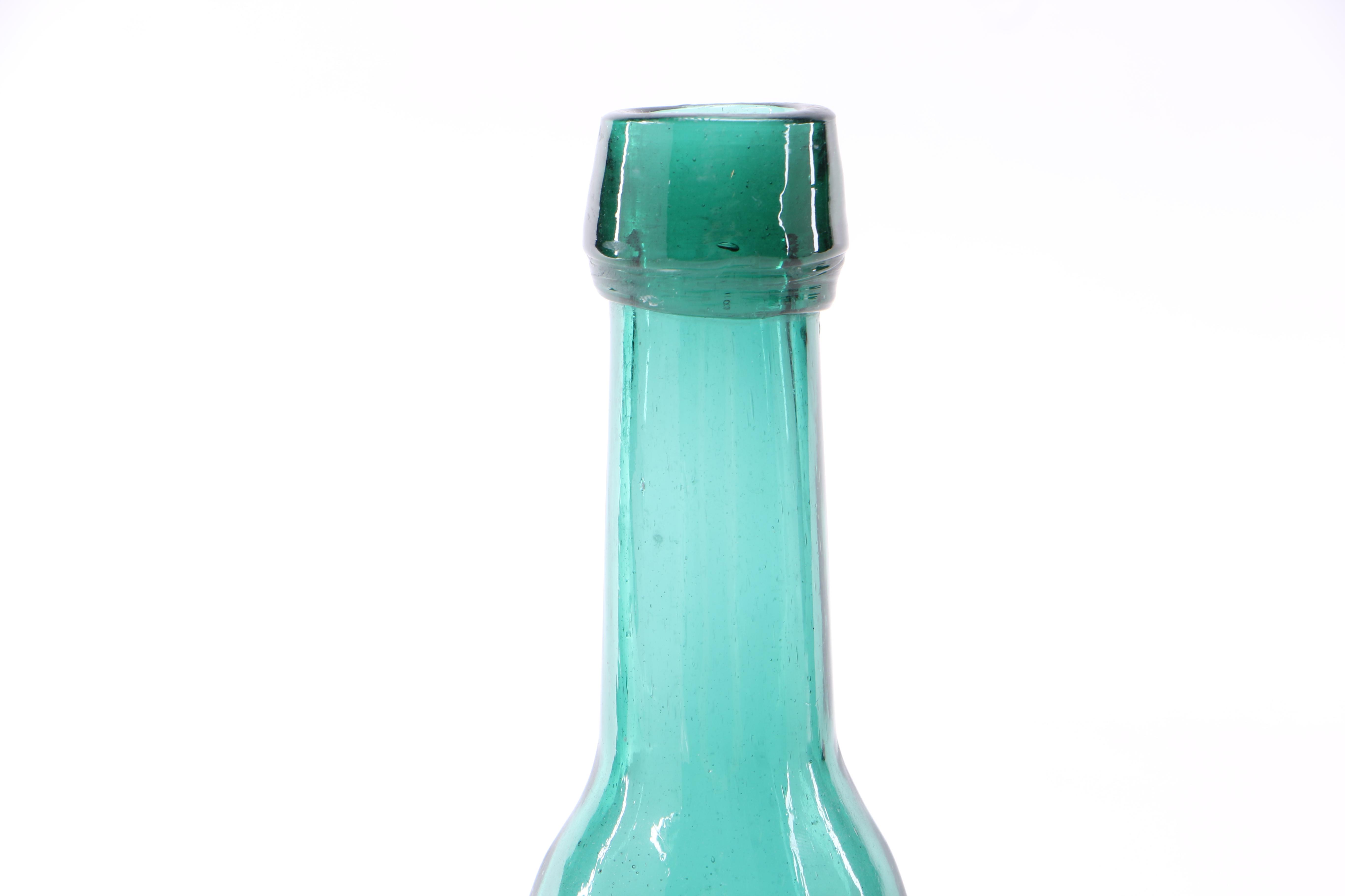 Vintage Jenny Lind Fislerville Glass Works and Empire Glassworks Flasks