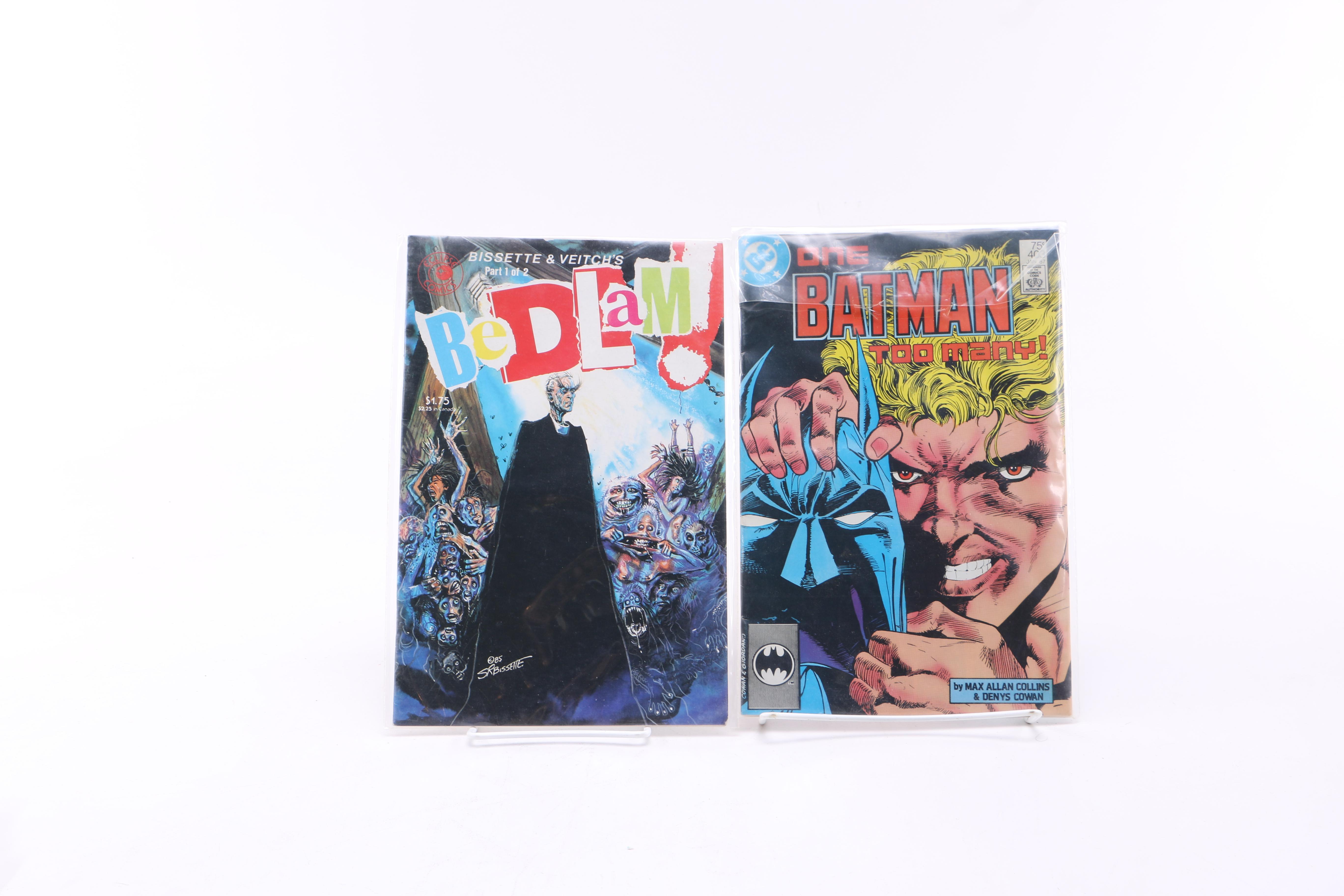 Vintage Comic Books Circa Late 1980s-90s