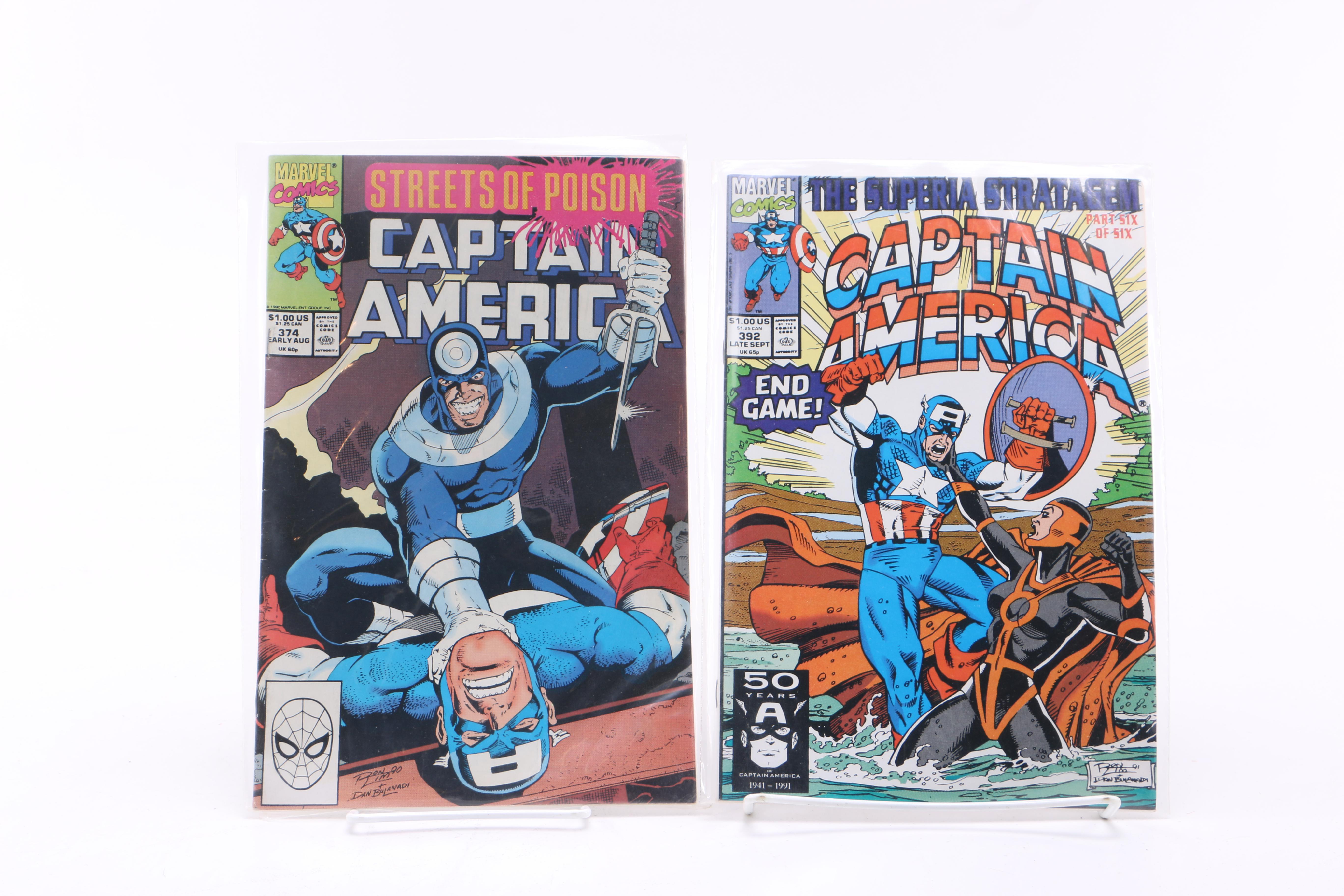 Vintage Comic Books Circa Late 1980s-90s
