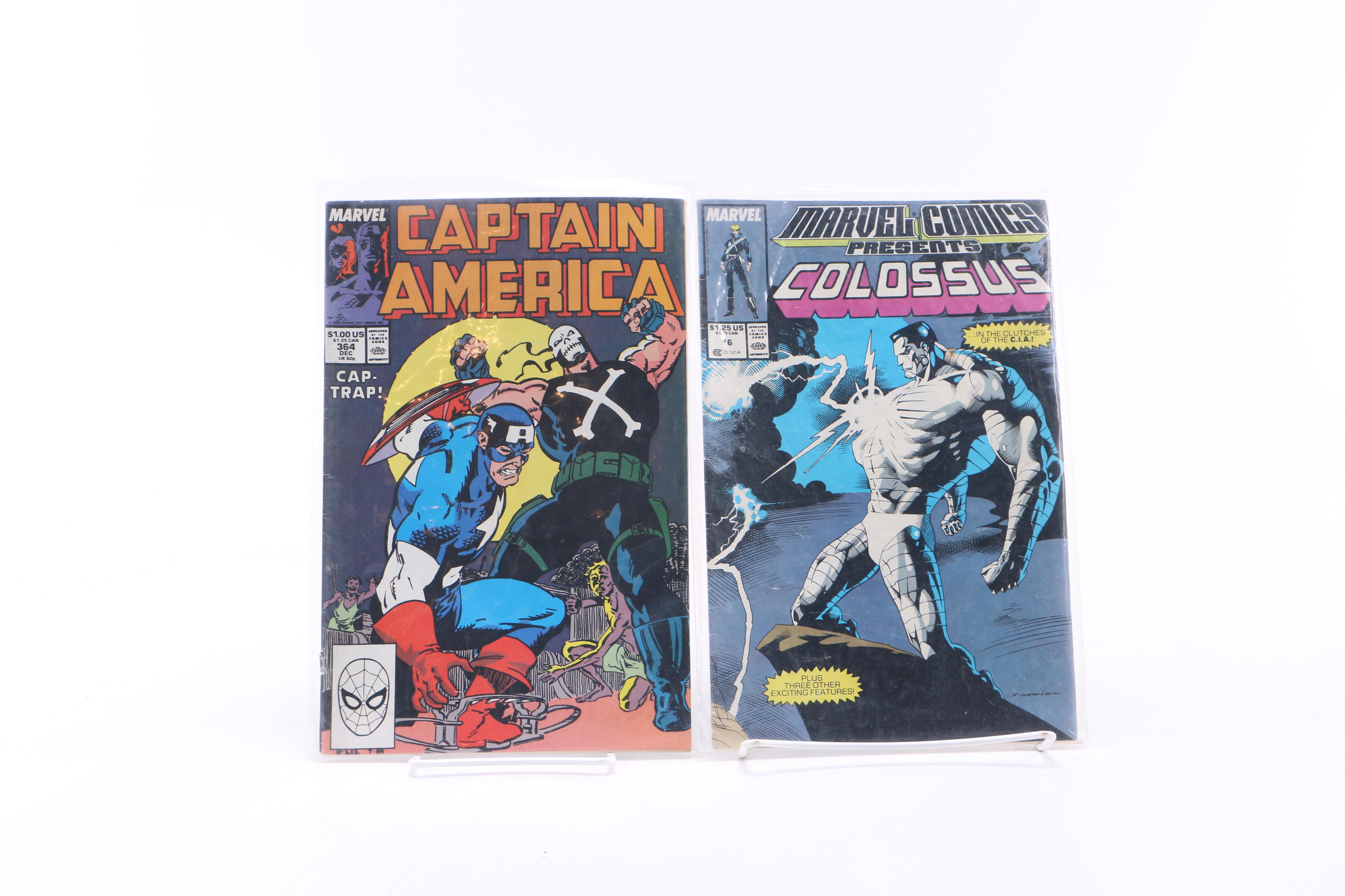 Vintage Comic Books Circa Late 1980s-90s