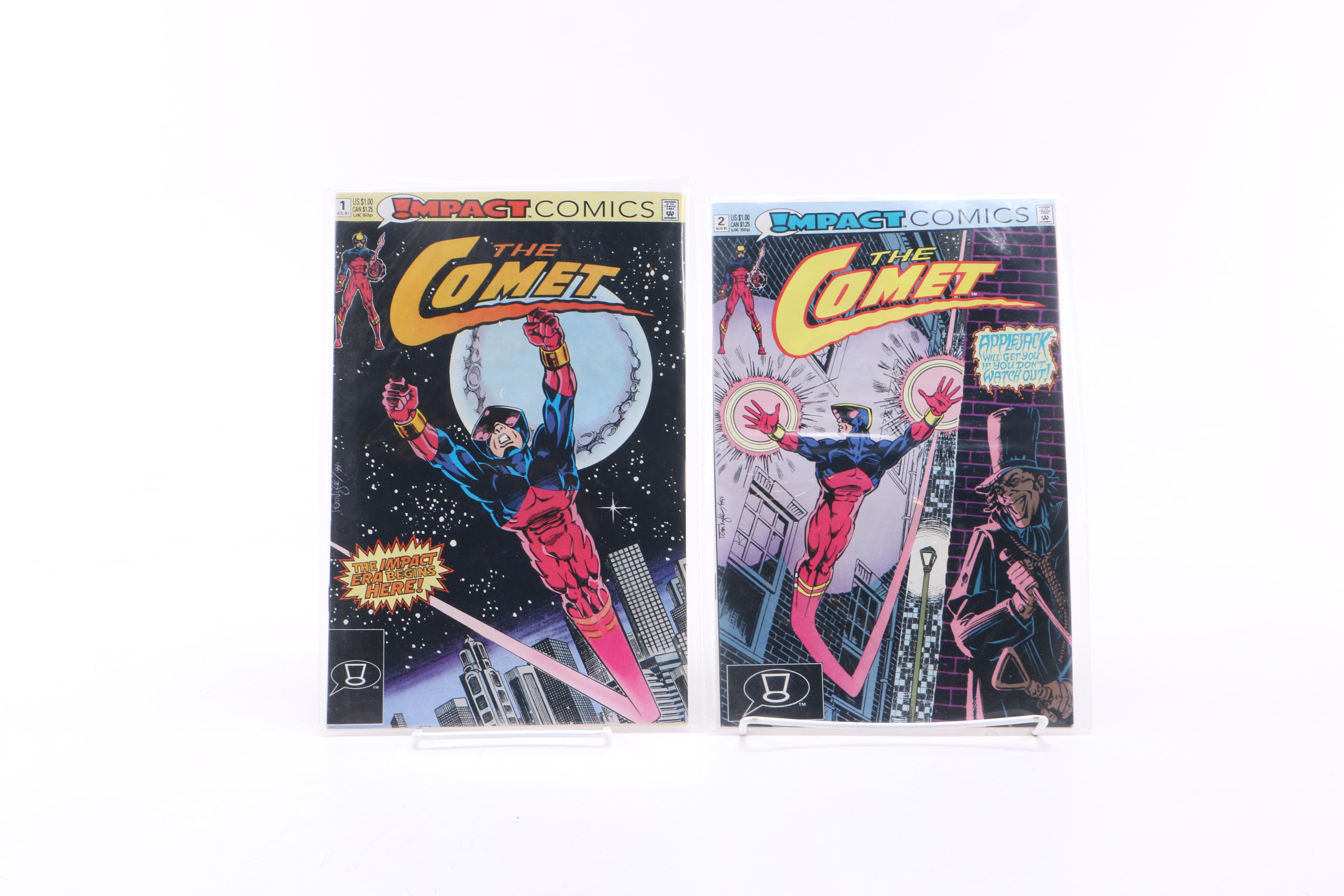 Vintage Comic Books Circa Late 1980s-90s