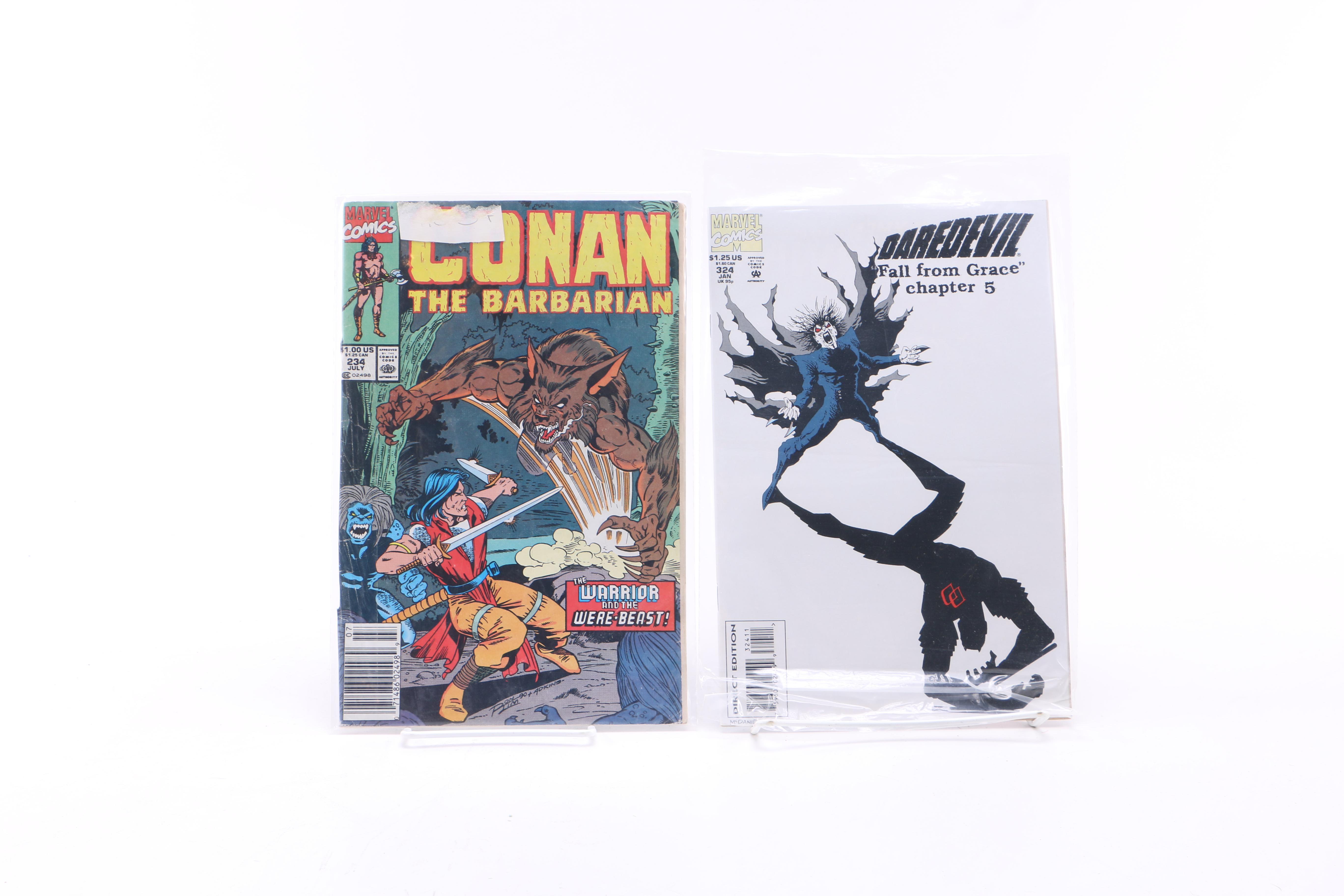 Vintage Comic Books Circa Late 1980s-90s