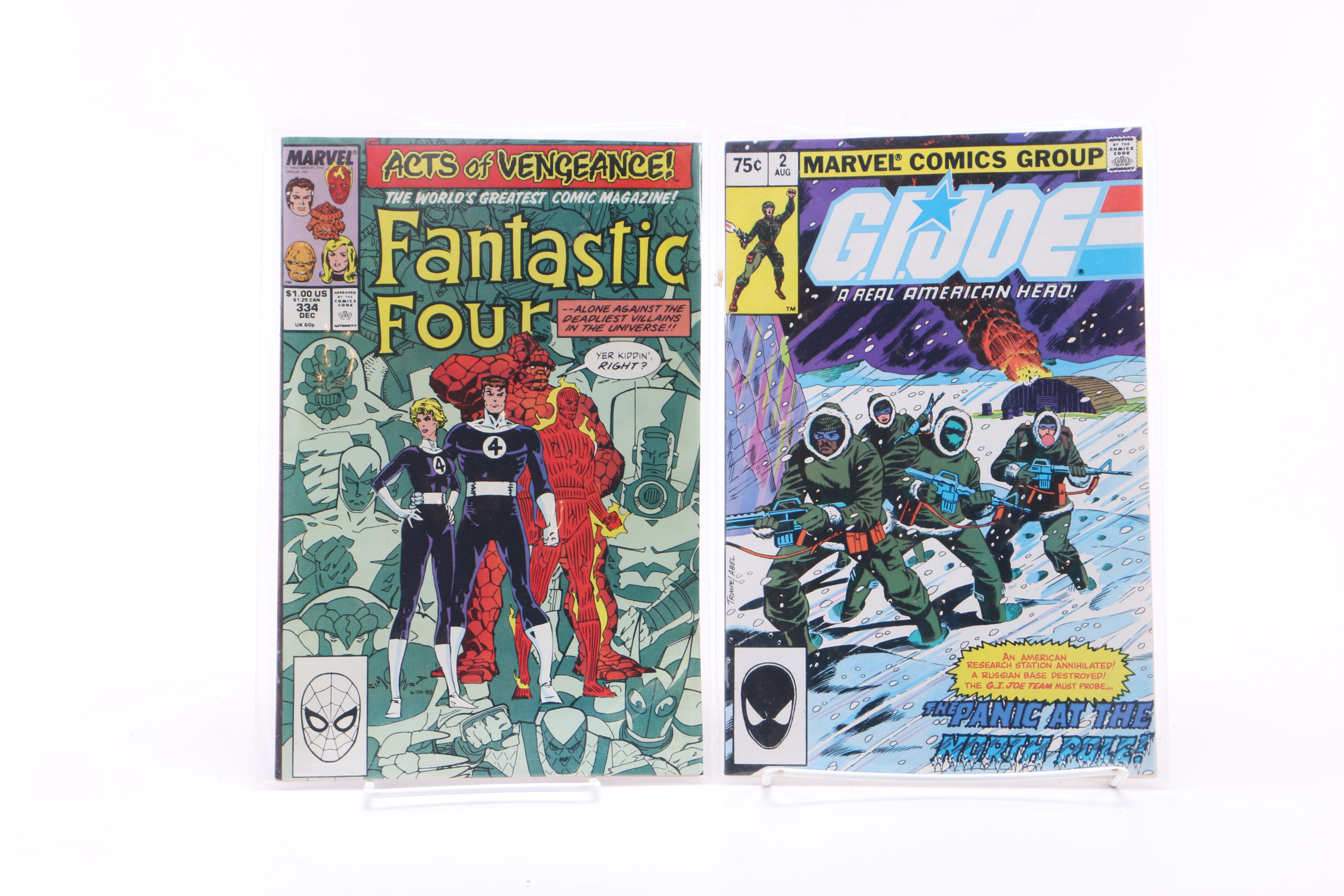 Vintage Comic Books Circa Late 1980s-90s