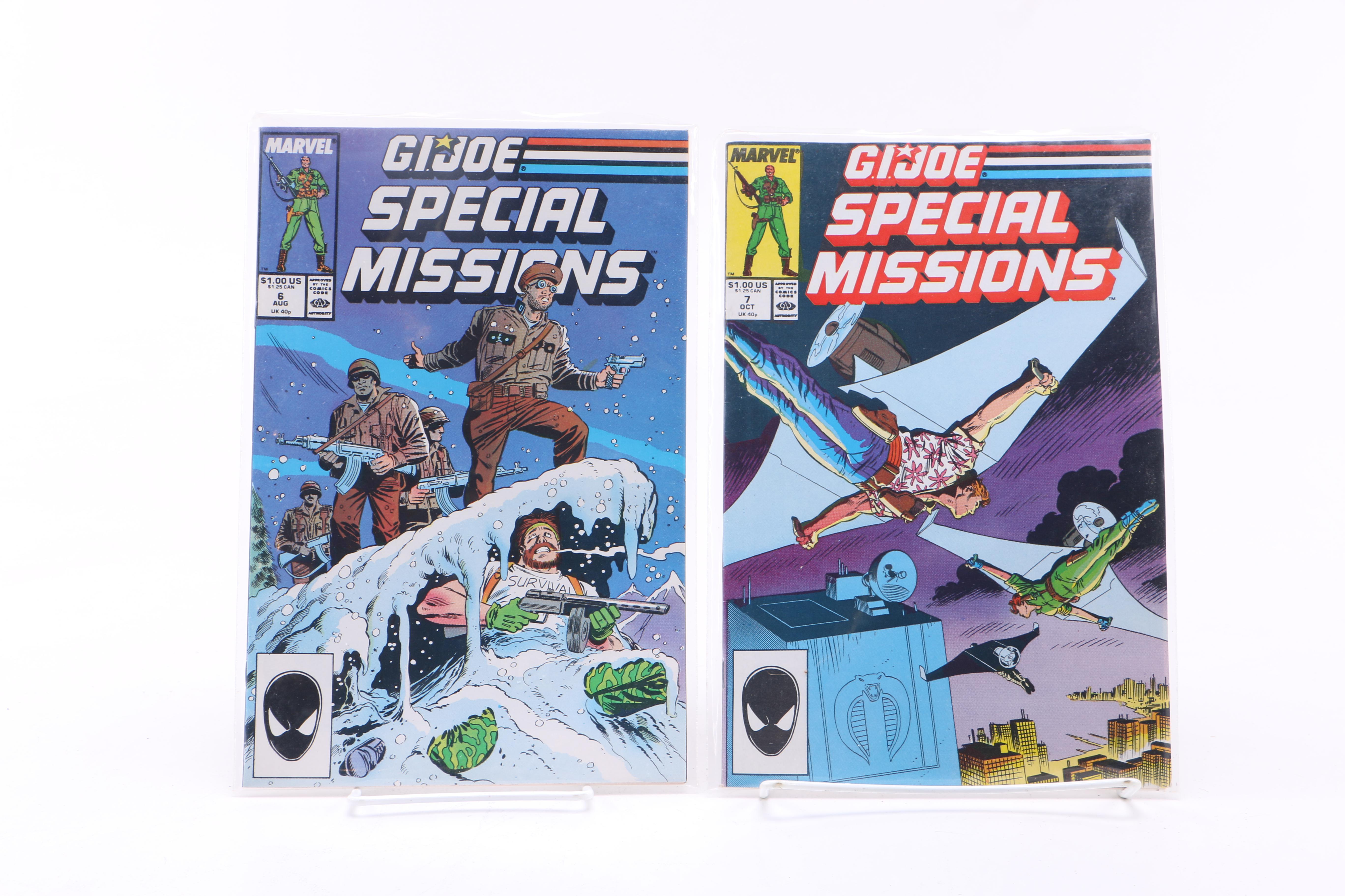 Vintage Comic Books Circa Late 1980s-90s