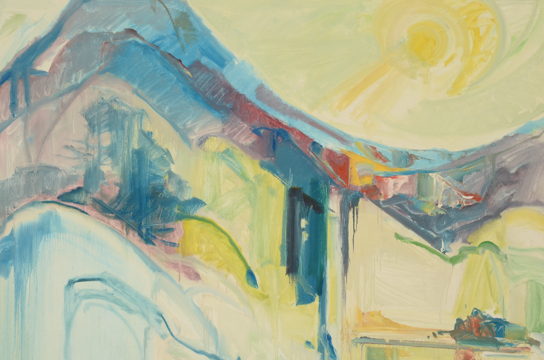 Large Jack Meanwell Original Oil Painting on Canvas