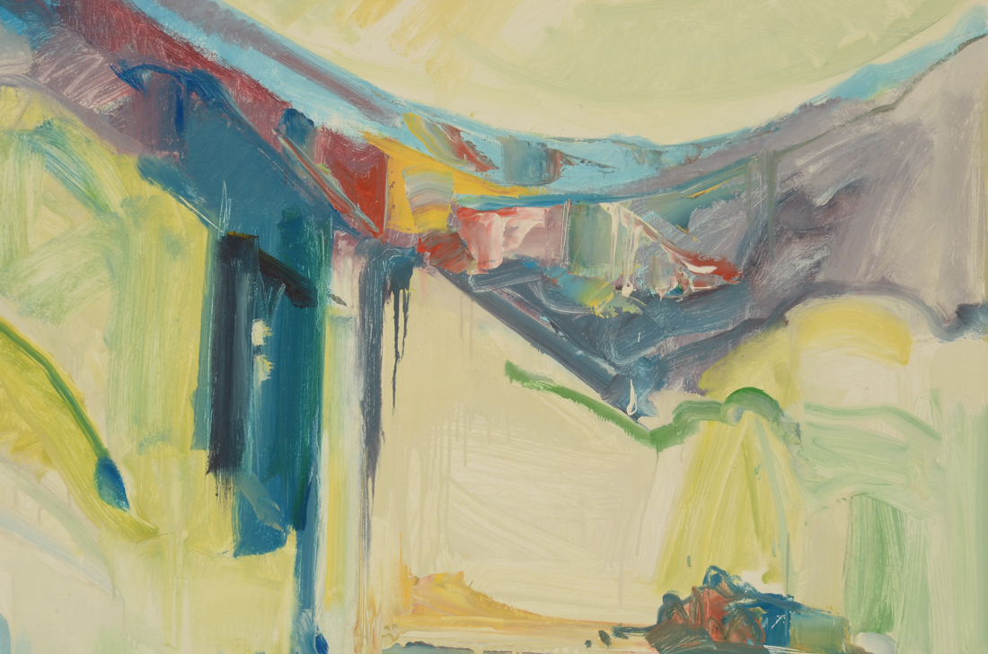 Large Jack Meanwell Original Oil Painting on Canvas