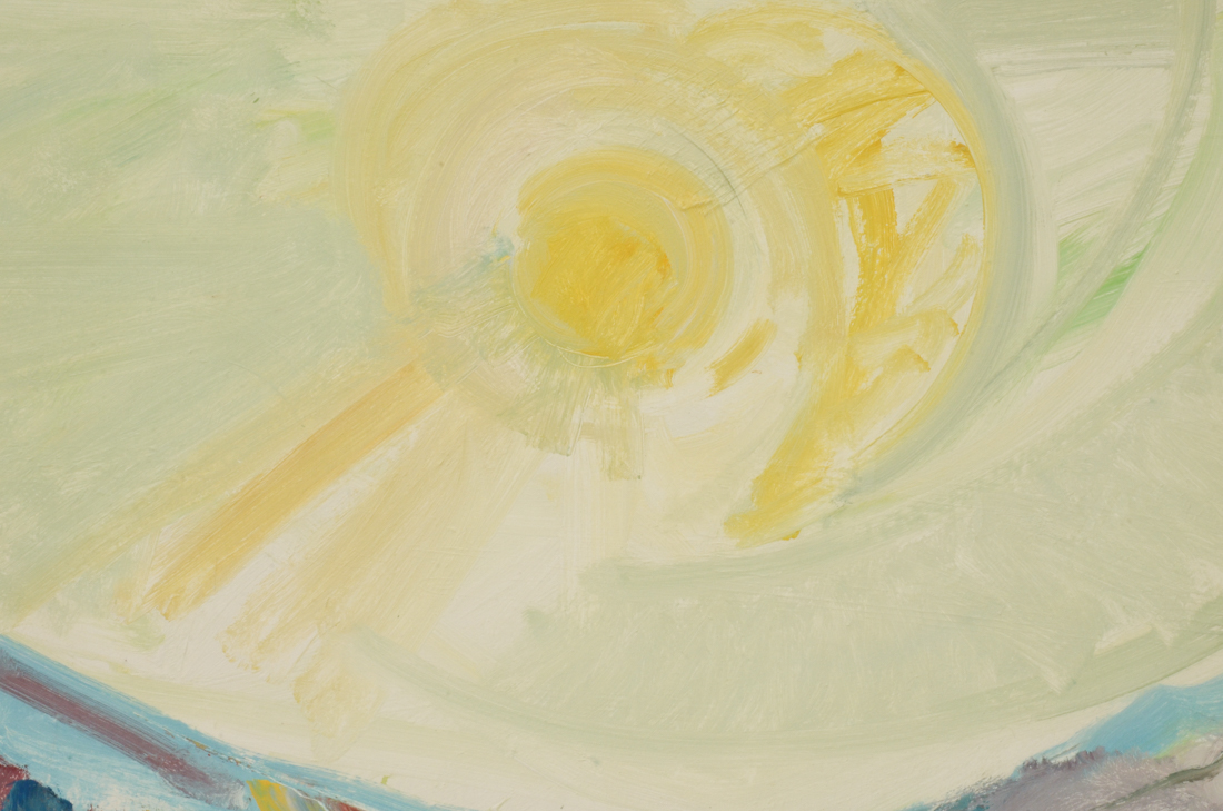 Large Jack Meanwell Original Oil Painting on Canvas