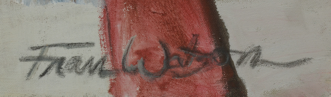 Fran Watson Original Large-Scale Acrylic on Canvas "Interior with a View"