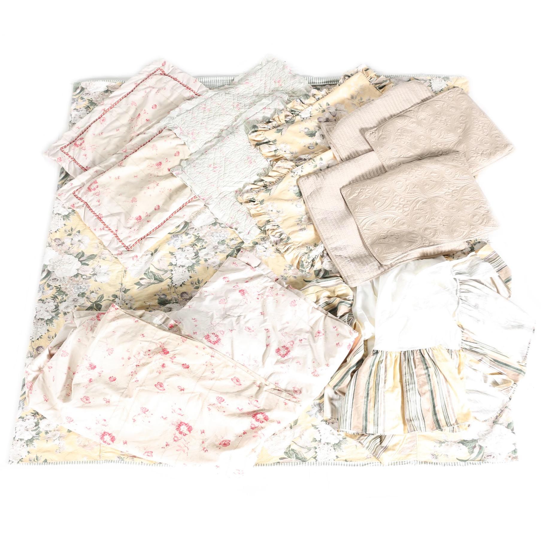 Assortment of Floral Bedding