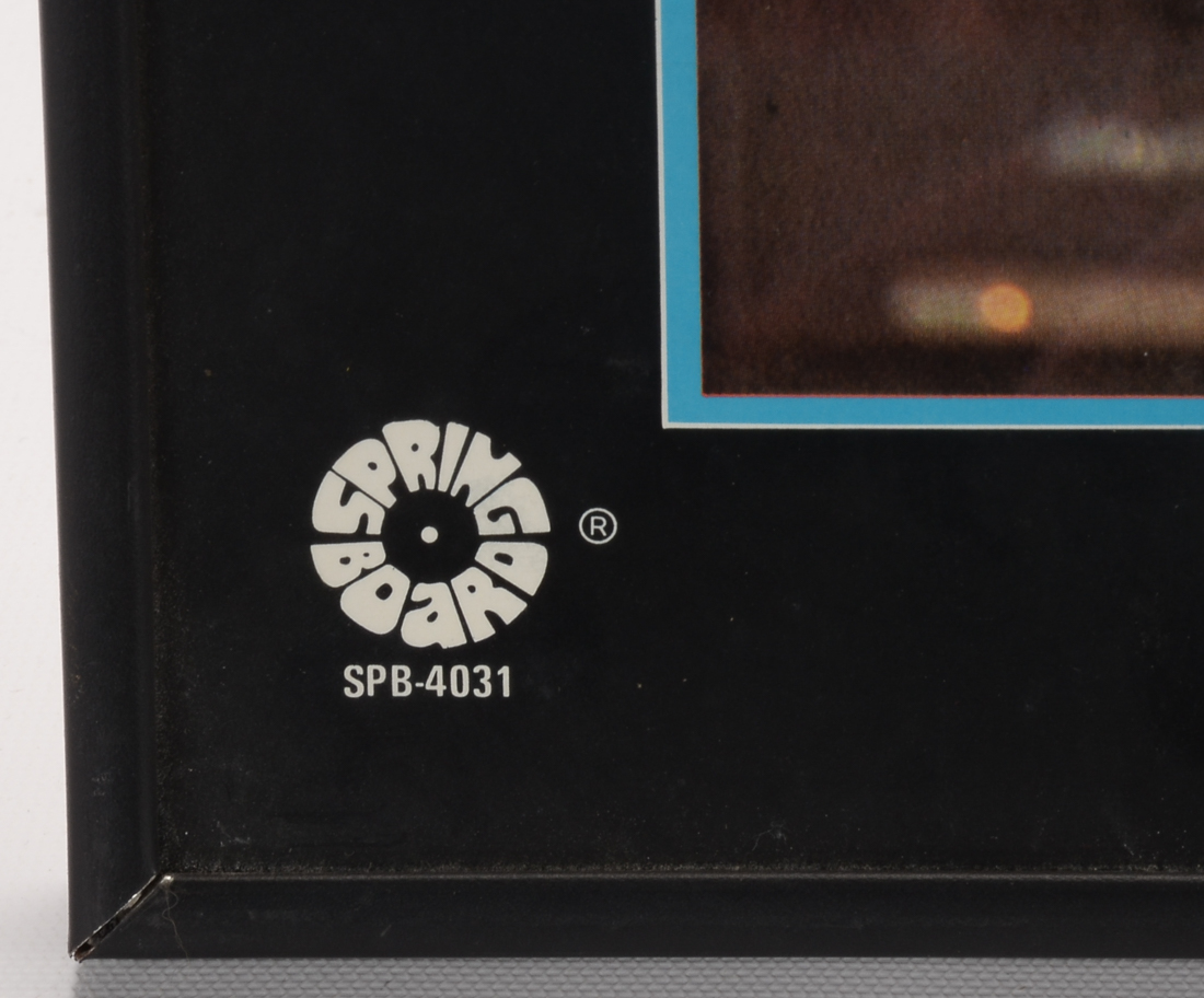 Framed Display of 1975 Jimi Hendrix "In Concert" Album Art