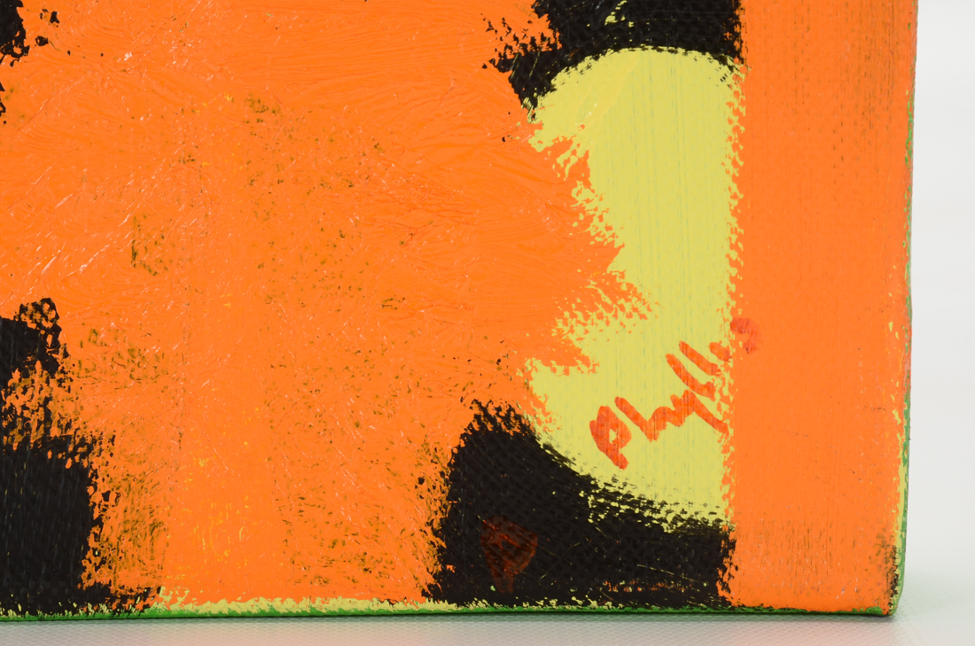 Pair of Phyllis Rinaldi Original Acrylic Paintings on Canvas