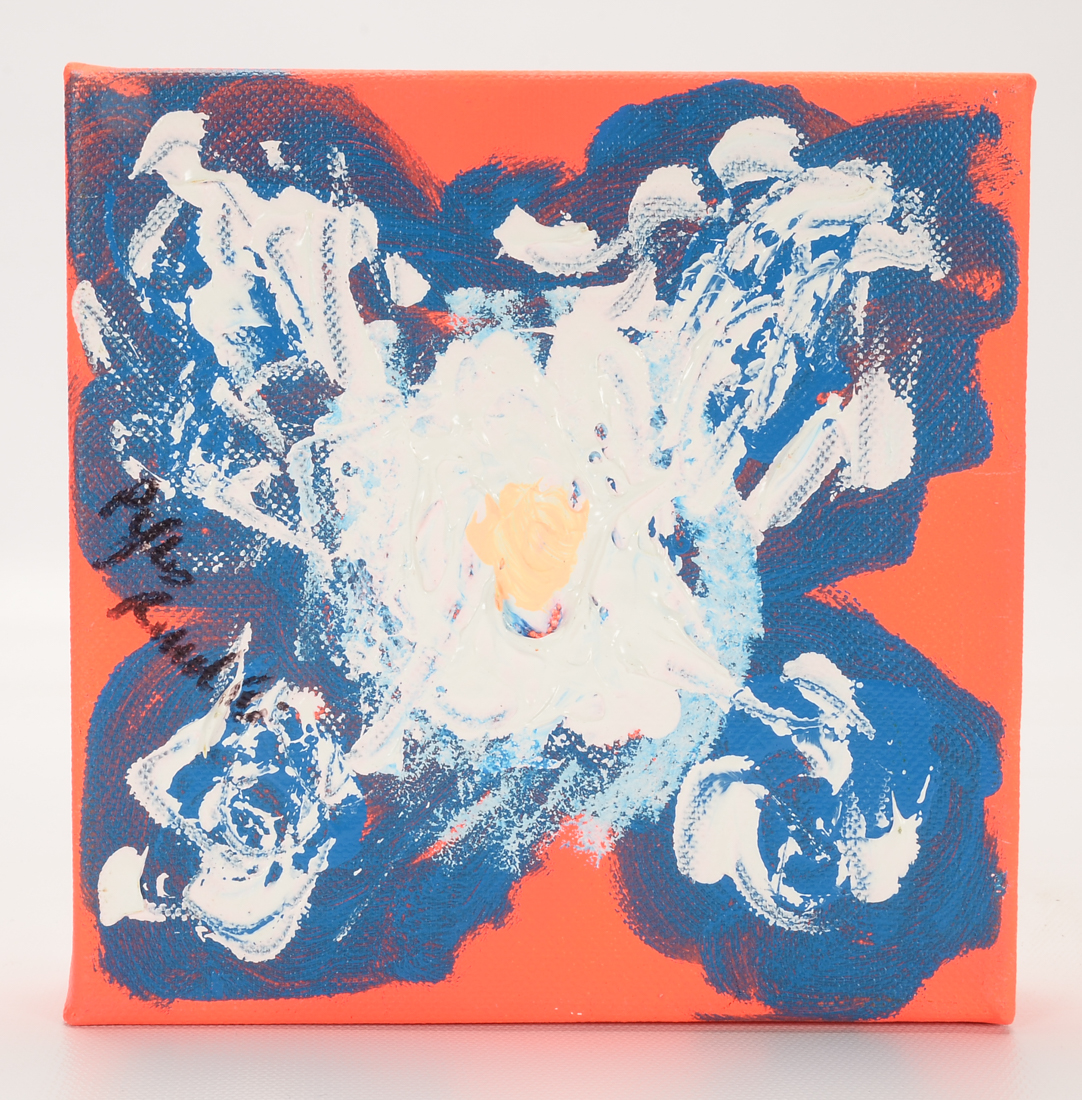 Pair of Phyllis Rinaldi Original Acrylic Paintings on Canvas