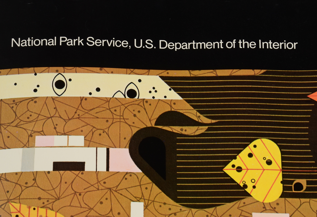 Charley Harper Poster for National Park Service "Isle Royale"