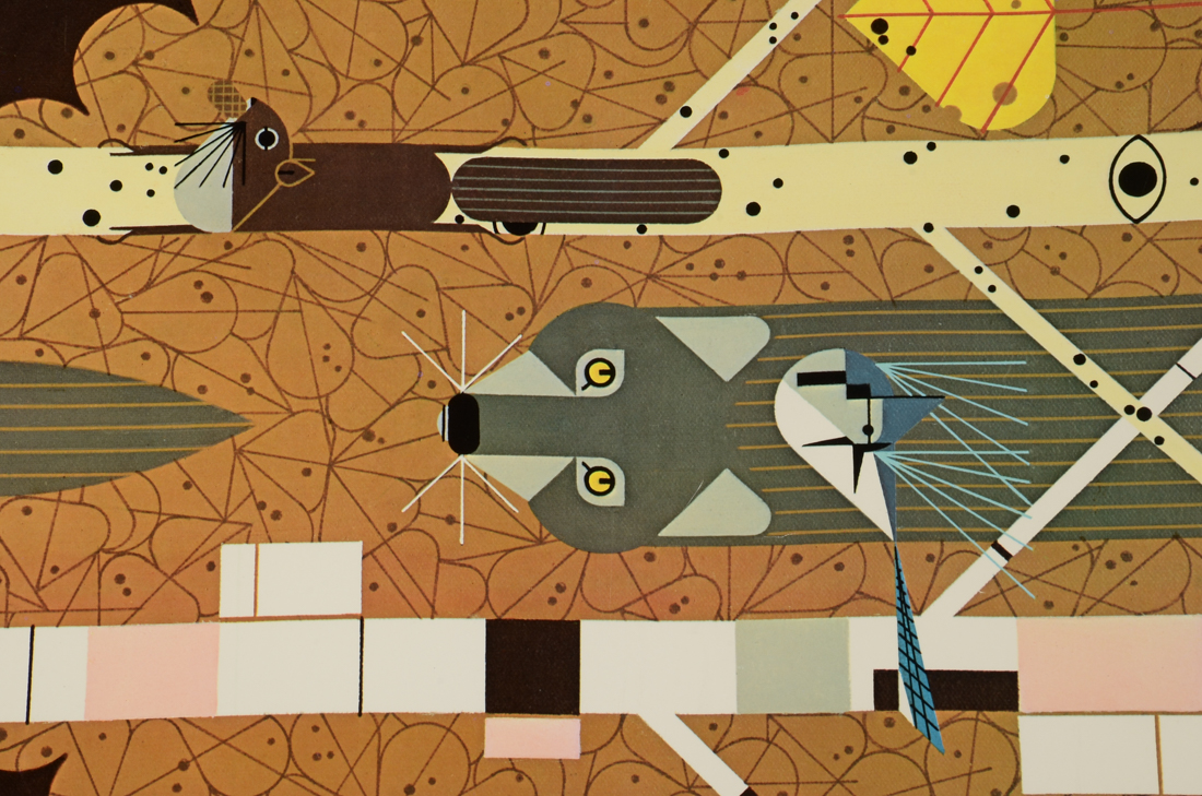 Charley Harper Poster for National Park Service "Isle Royale"