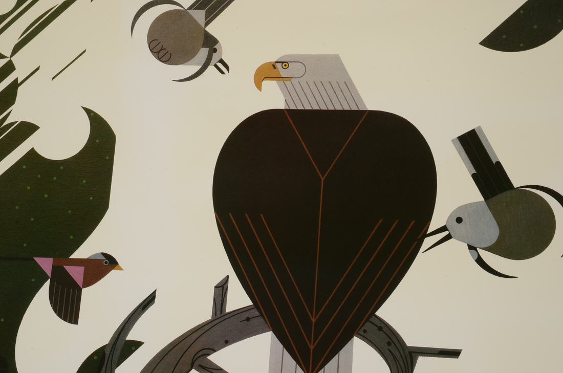 Charley Harper Poster for National Park Service "The Alpine Northwest"