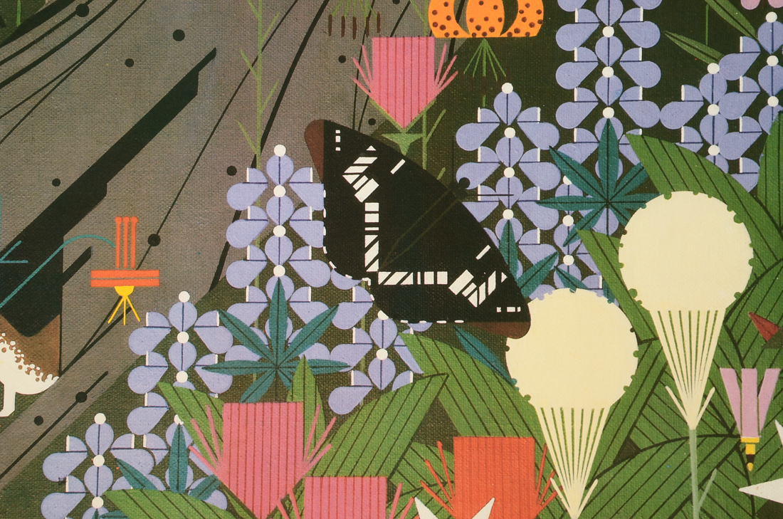 Charley Harper Poster for National Park Service "The Alpine Northwest"