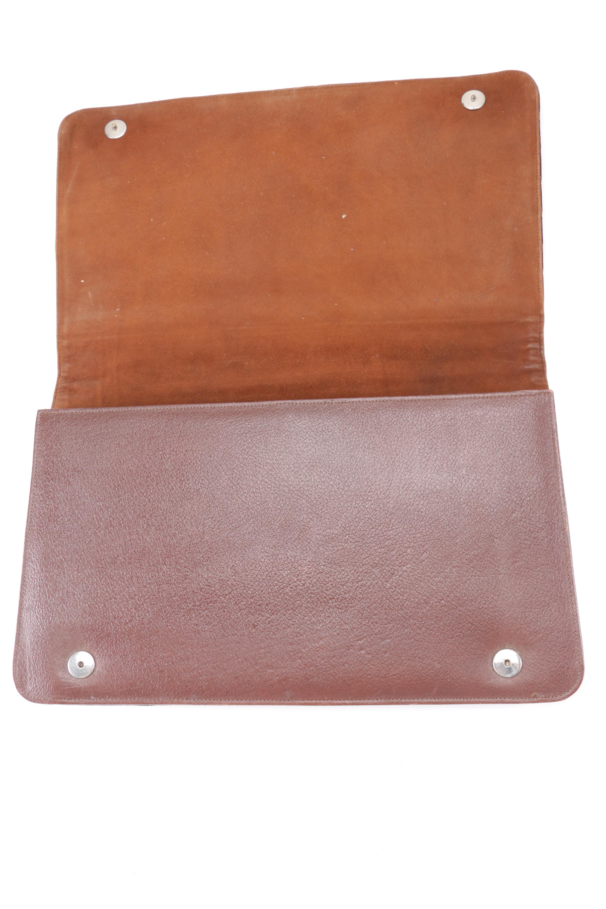 Vintage Alligator Leather Clutch Bags