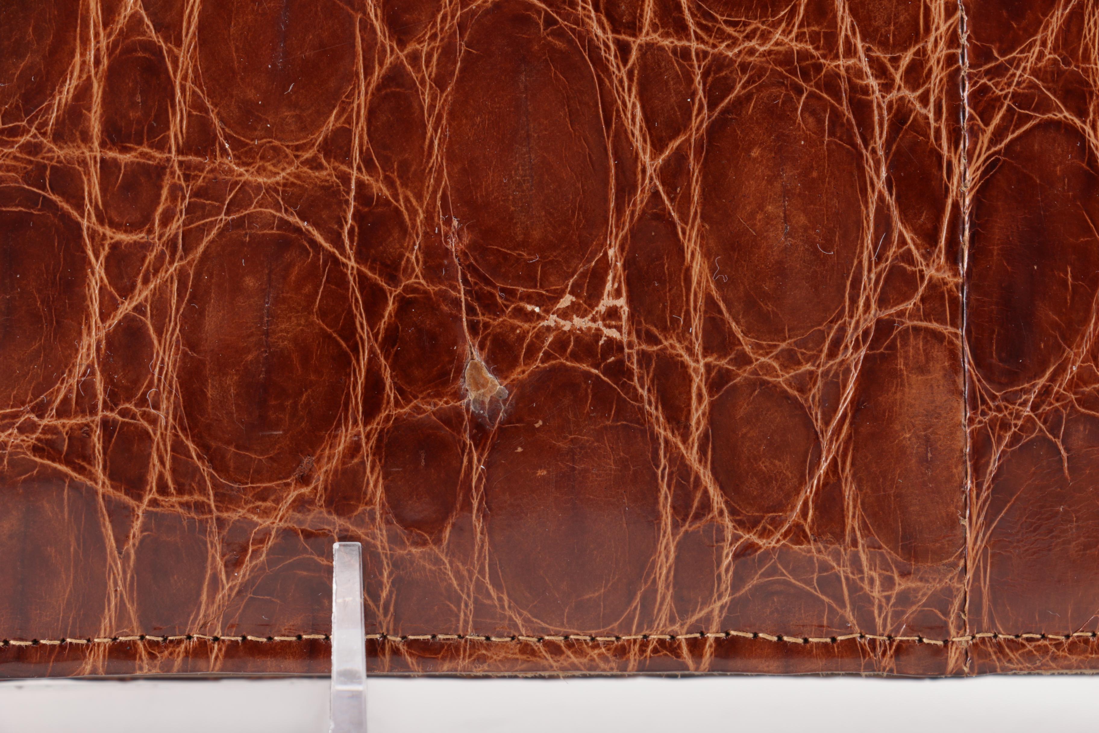 Vintage Alligator Leather Clutch Bags