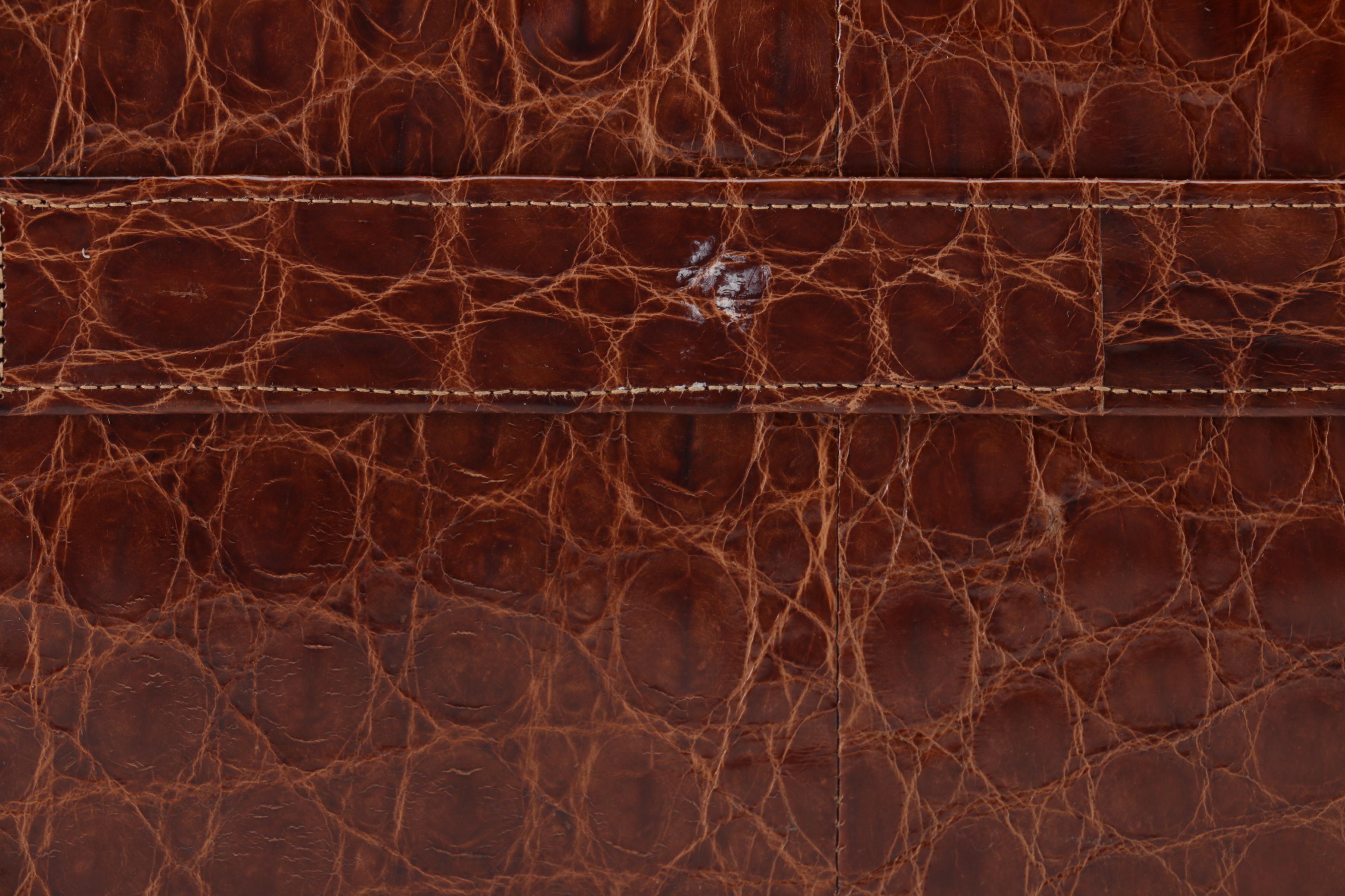 Vintage Alligator Leather Clutch Bags