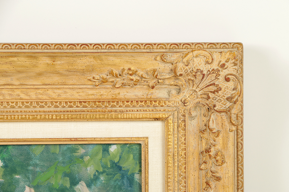 William Benecke Oil Painting on Canvas "Sunny Afternoon, Merida"